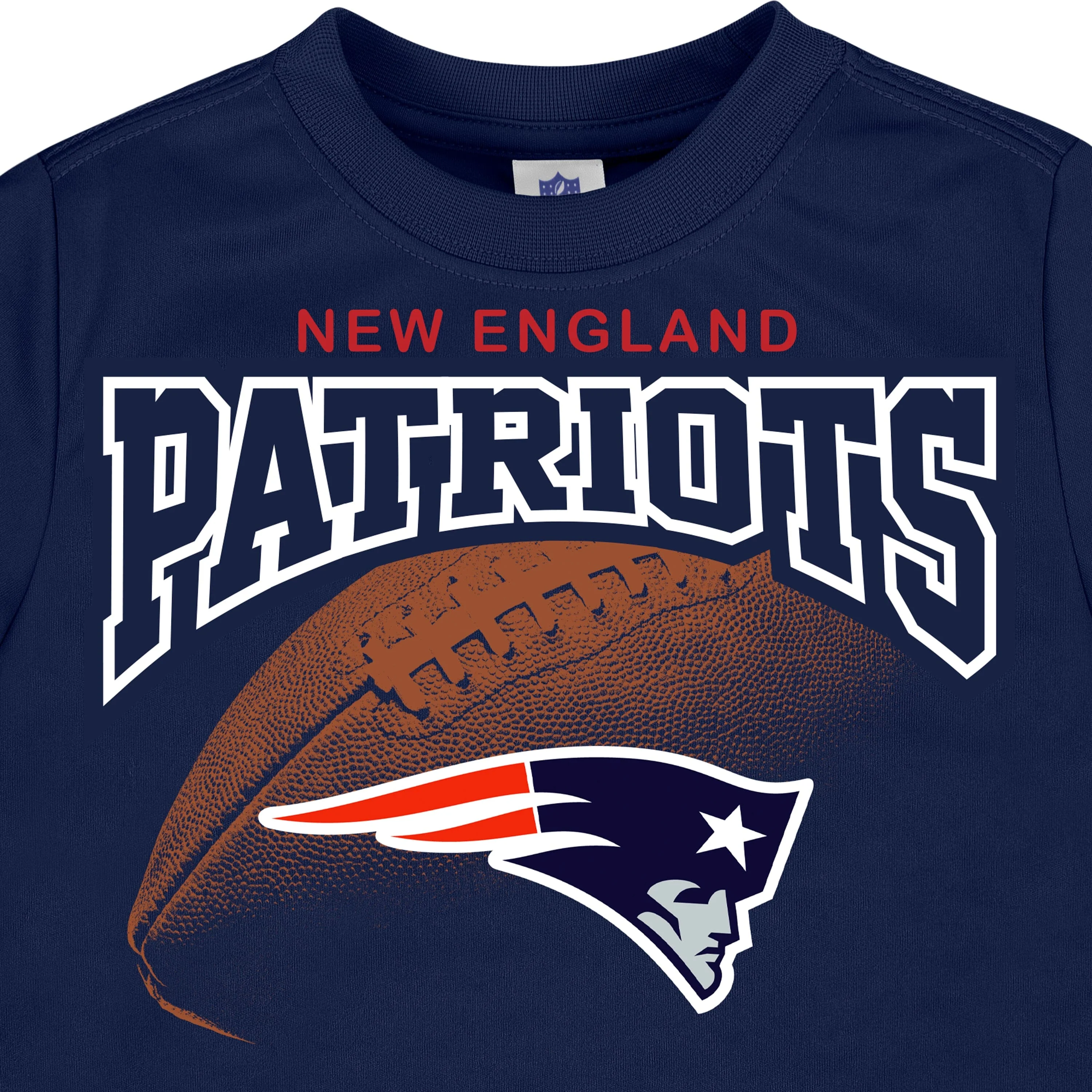 3-Pack Baby & Toddler Boys Patriots Short Sleeve Shirts - Image 7