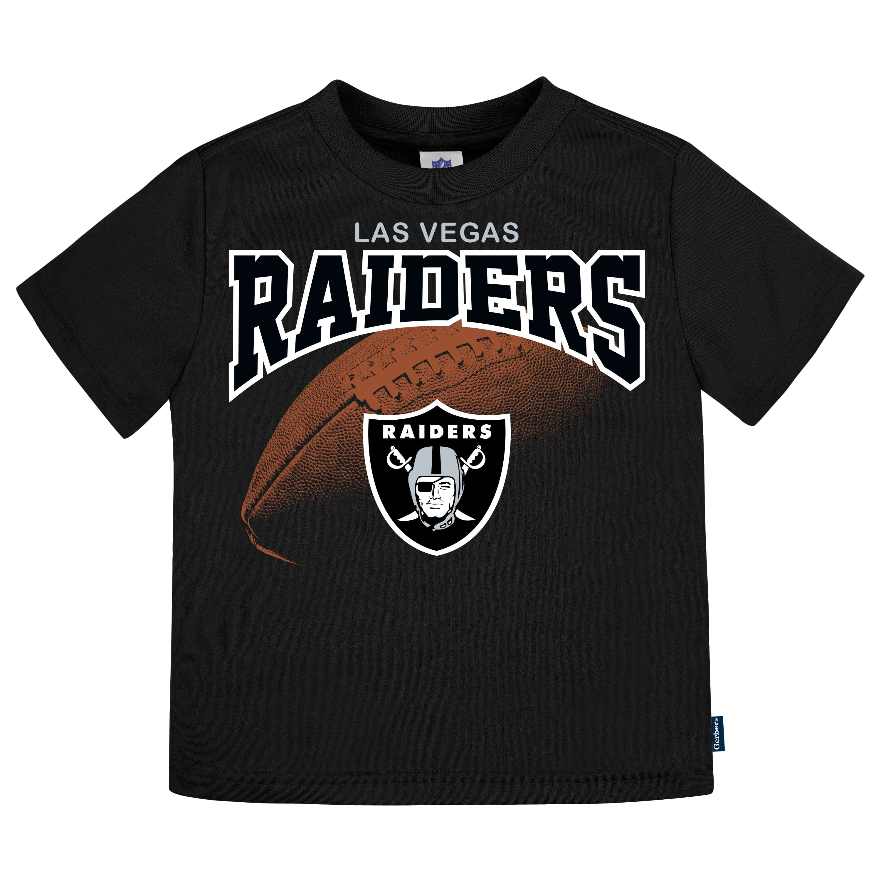 3-Pack Baby & Toddler Boys Raiders Short Sleeve Shirts - Image 2