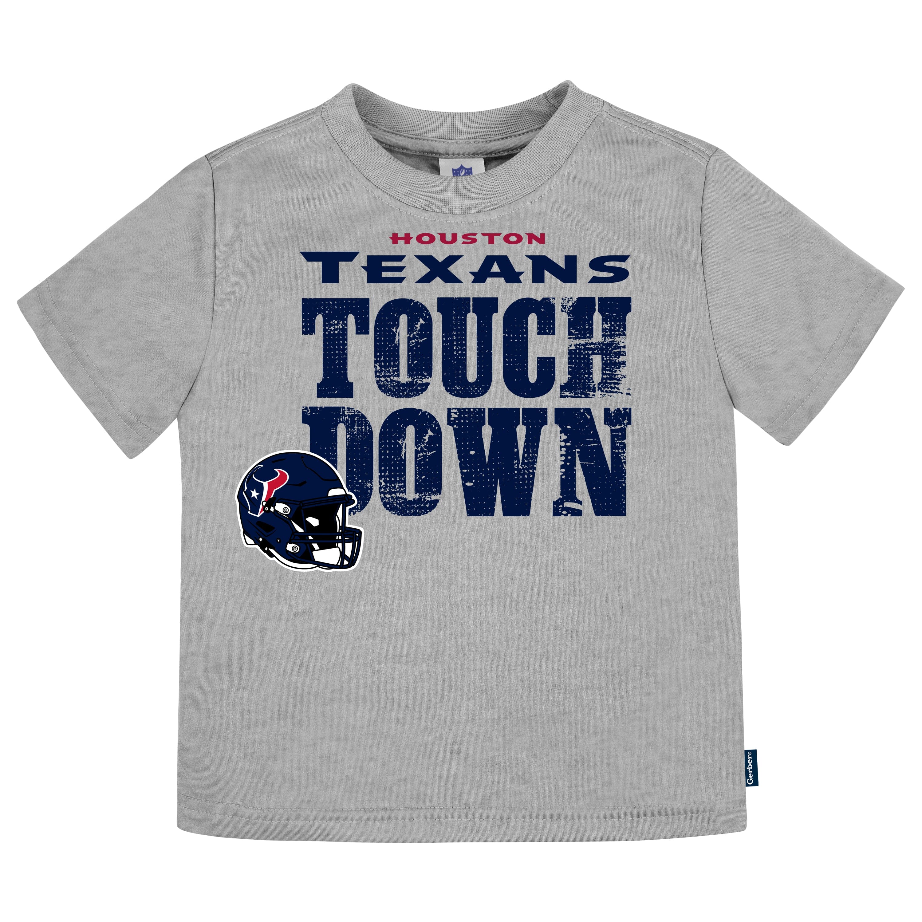 3-Pack Baby & Toddler Boys Texans Short Sleeve Shirts - Image 6