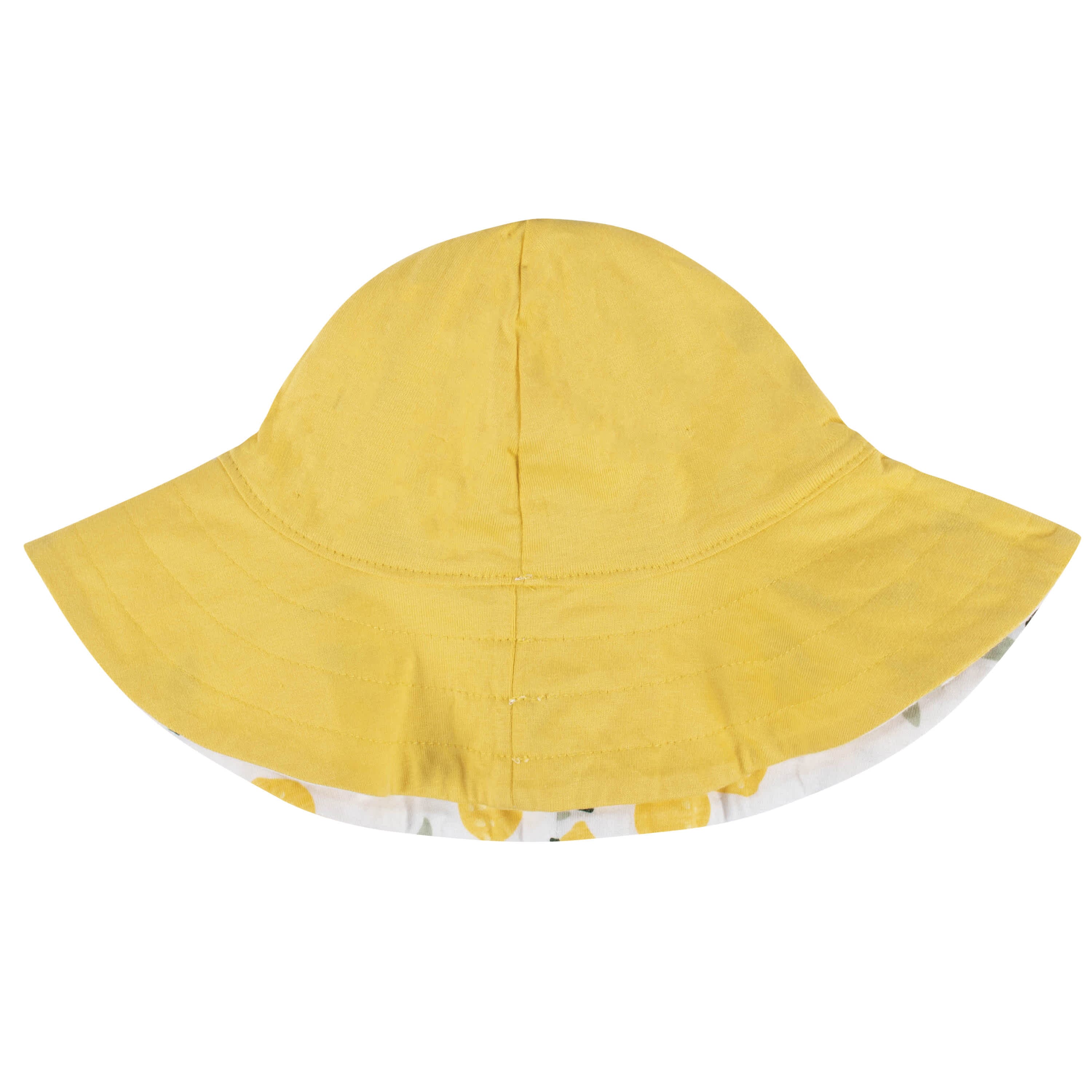 3-Piece Baby & Toddler Girls Lemon Squeeze Dress, Diaper Cover & Sun Hat Set - Image 8