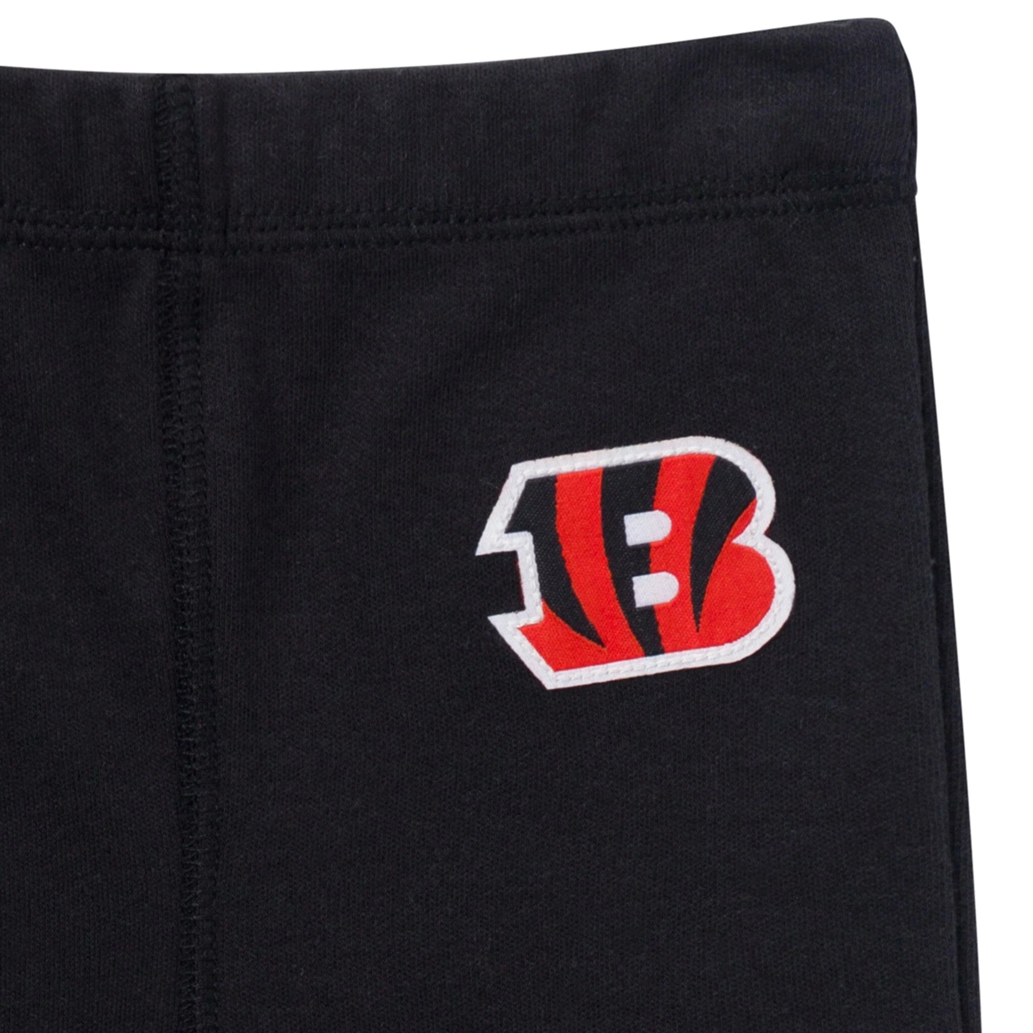 3-Piece Baby Boys Cincinnati Bengals Bodysuit, Active Pant and Cap Set - Image 5