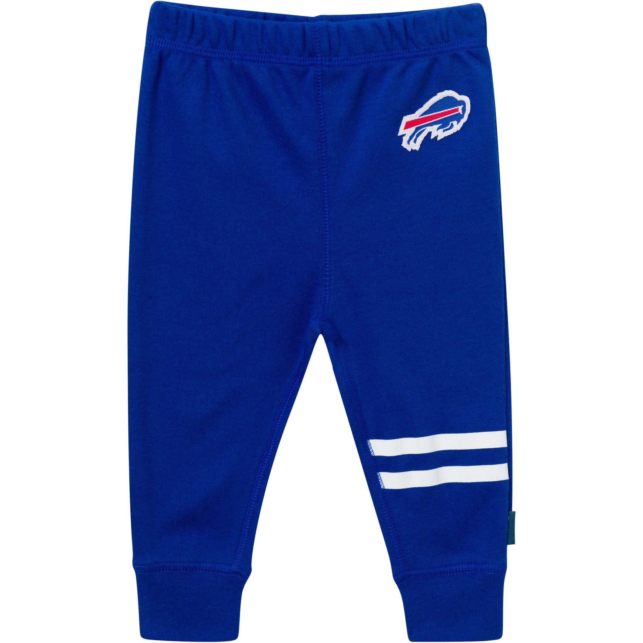 3-Piece Baby Boys Buffalo Bills Bodysuit, Active Pant and Cap Set - Image 4