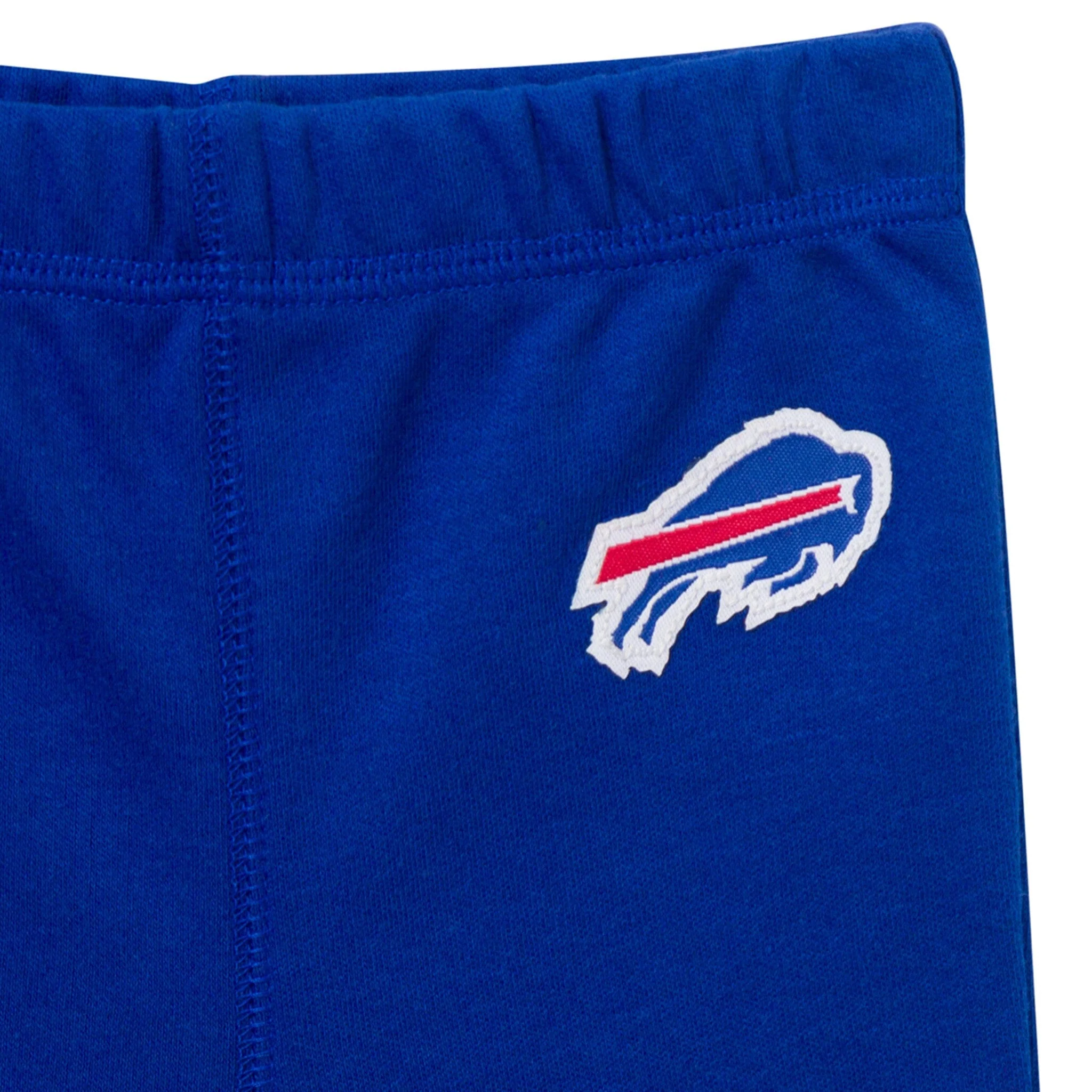 3-Piece Baby Boys Buffalo Bills Bodysuit, Active Pant and Cap Set - Image 5