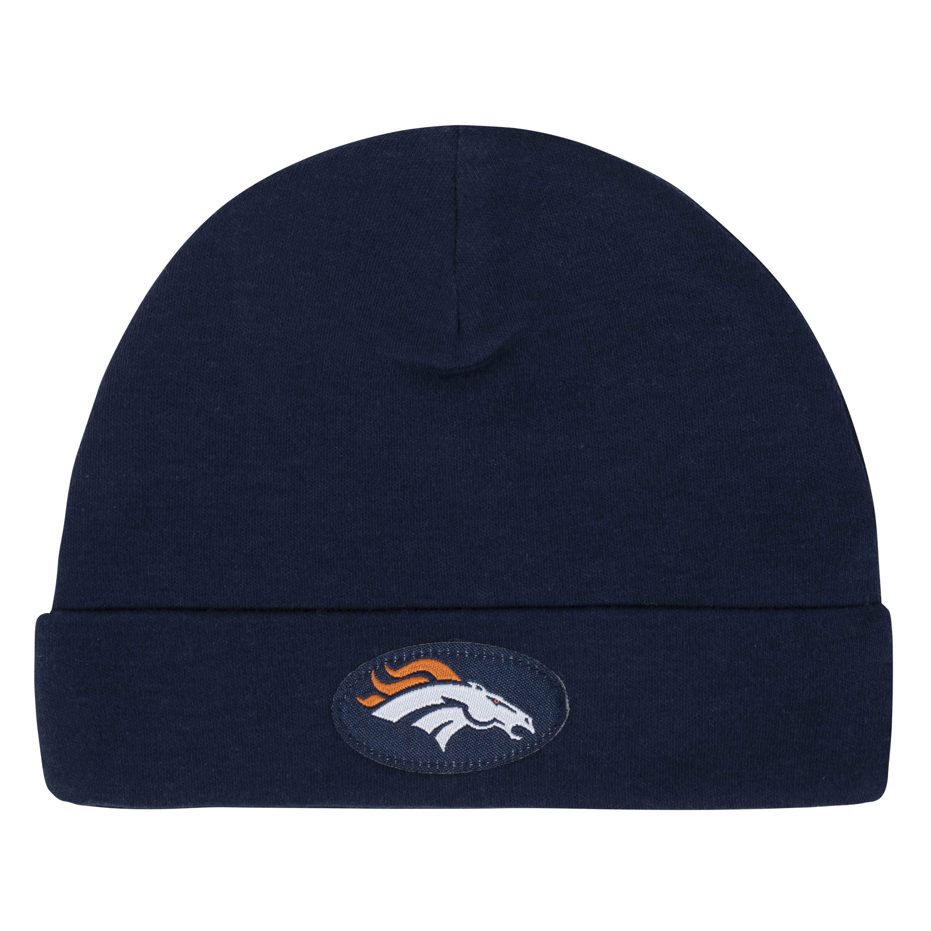 3-Piece Baby Boys Denver Broncos Bodysuit, Footed Pant, and Cap Set - Image 4