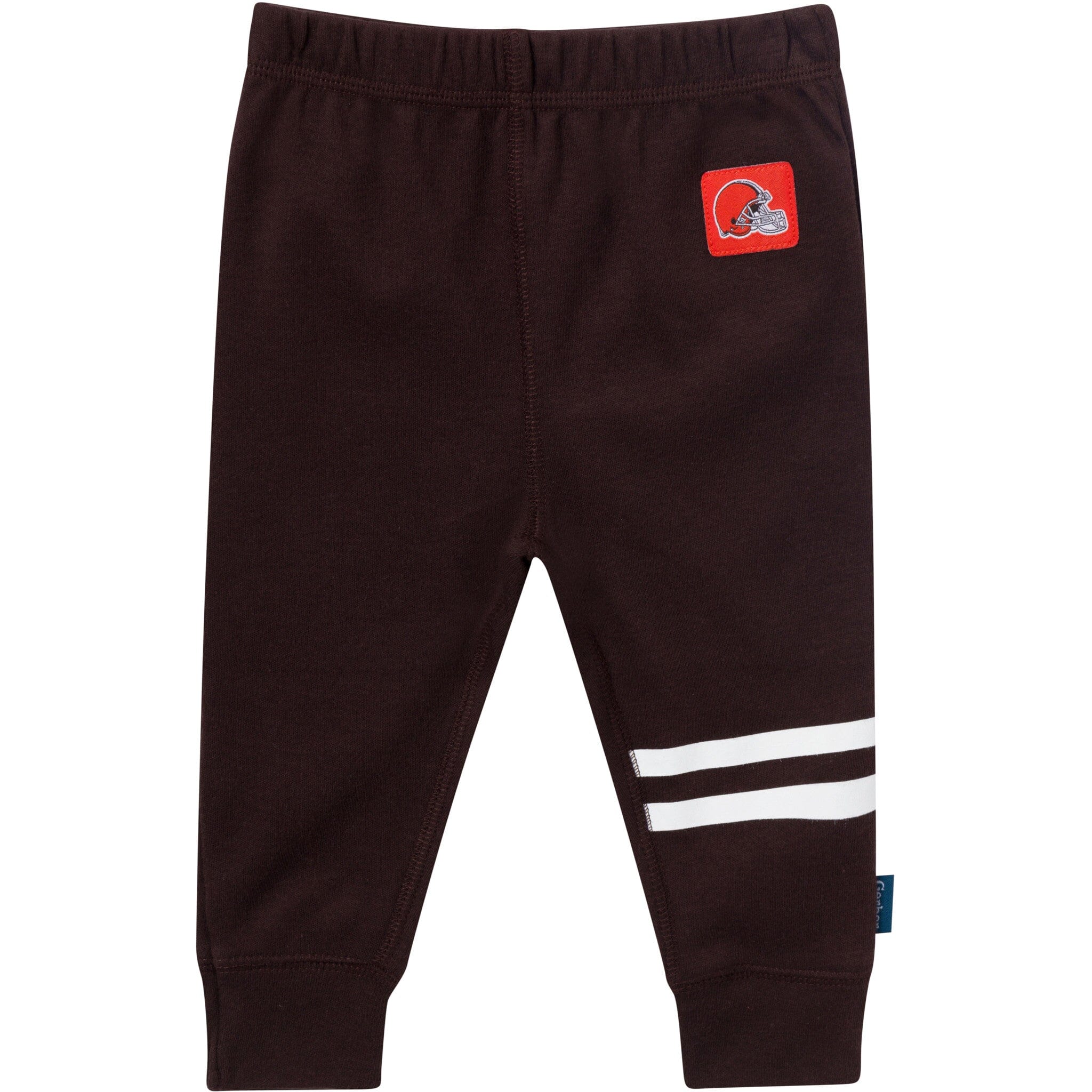 3-Piece Baby Boys Cleveland Browns Bodysuit, Active Pant and Cap Set - Image 4