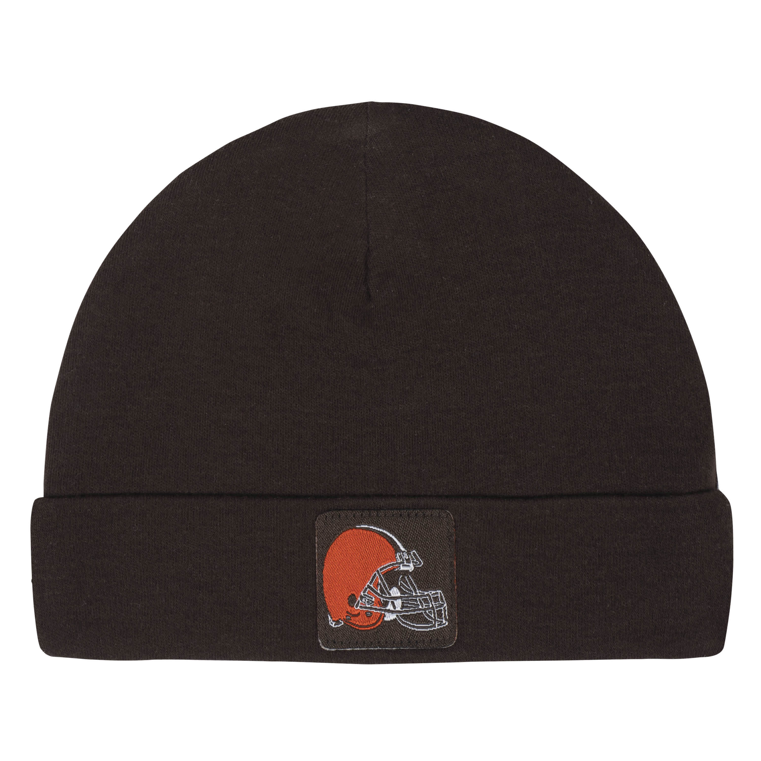 3-Piece Baby Boys Cleveland Browns Bodysuit, Footed Pant, and Cap Set - Image 4