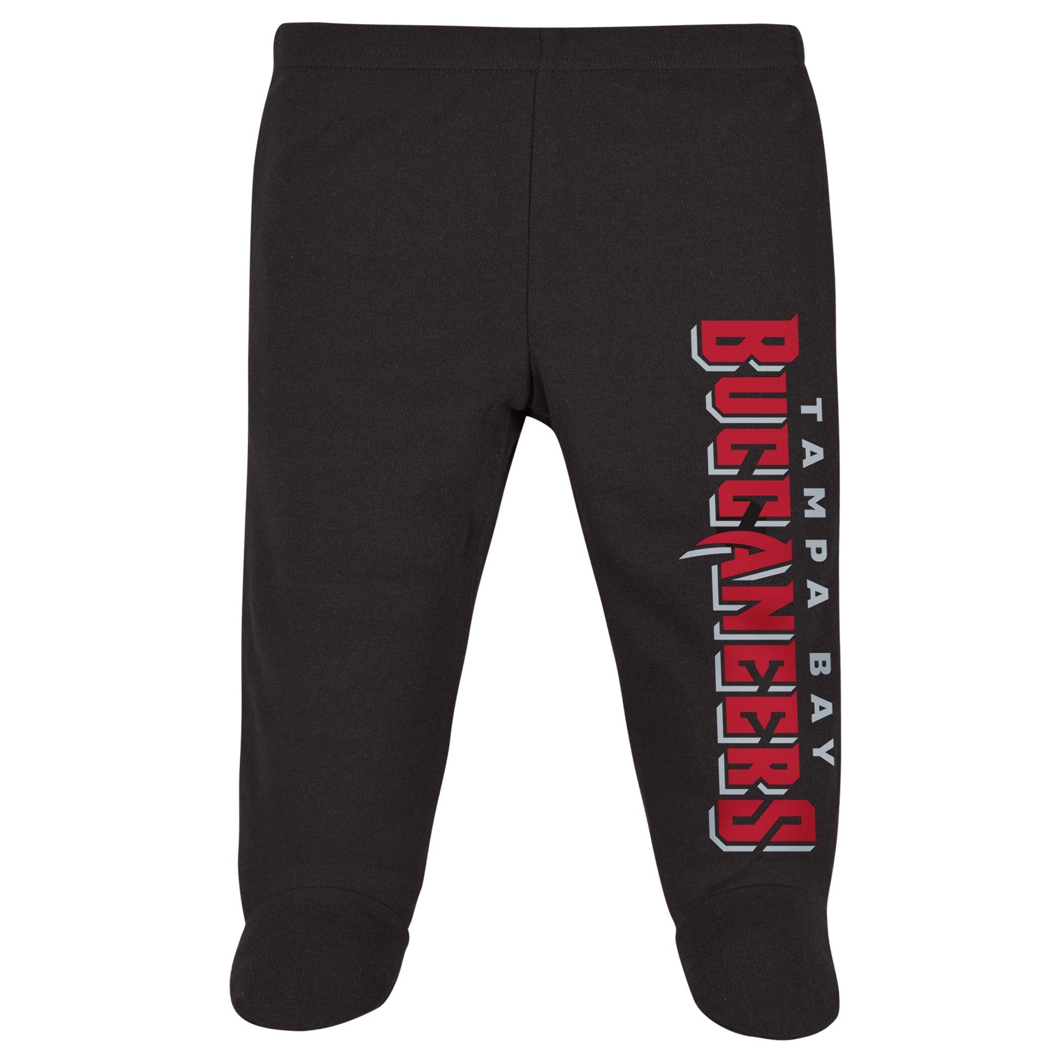 3-Piece Baby Boys Buccaneers Bodysuit, Footed Pant, & Cap Set - Image 4