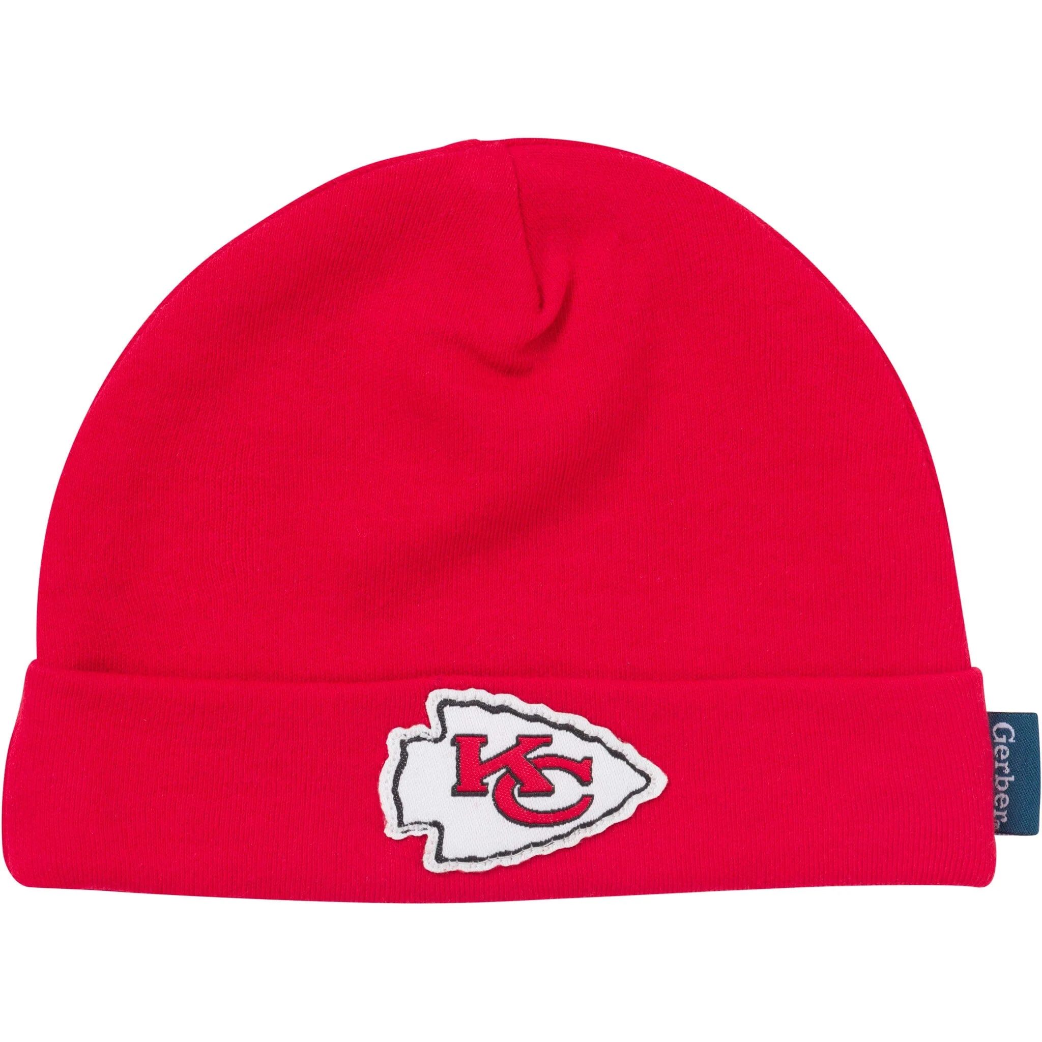 3-Piece Baby Boys Kansas City Chiefs Bodysuit, Active Pant and Cap Set - Image 3