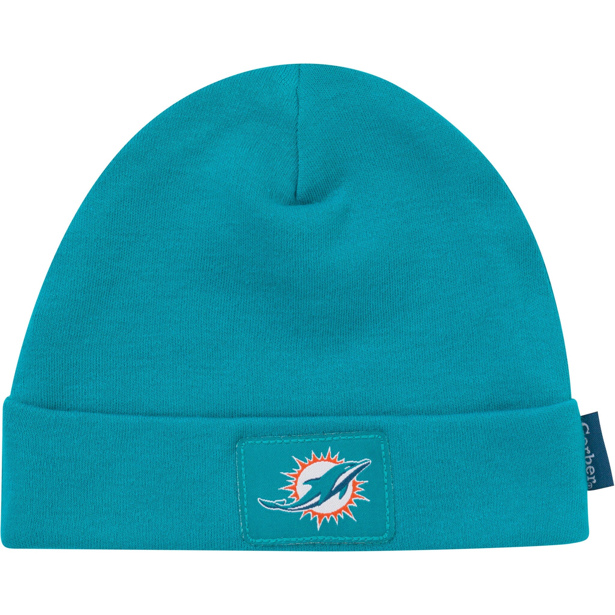 3-Piece Baby Boys Miami Dolphins Bodysuit, Active Pant and Cap Set - Image 3