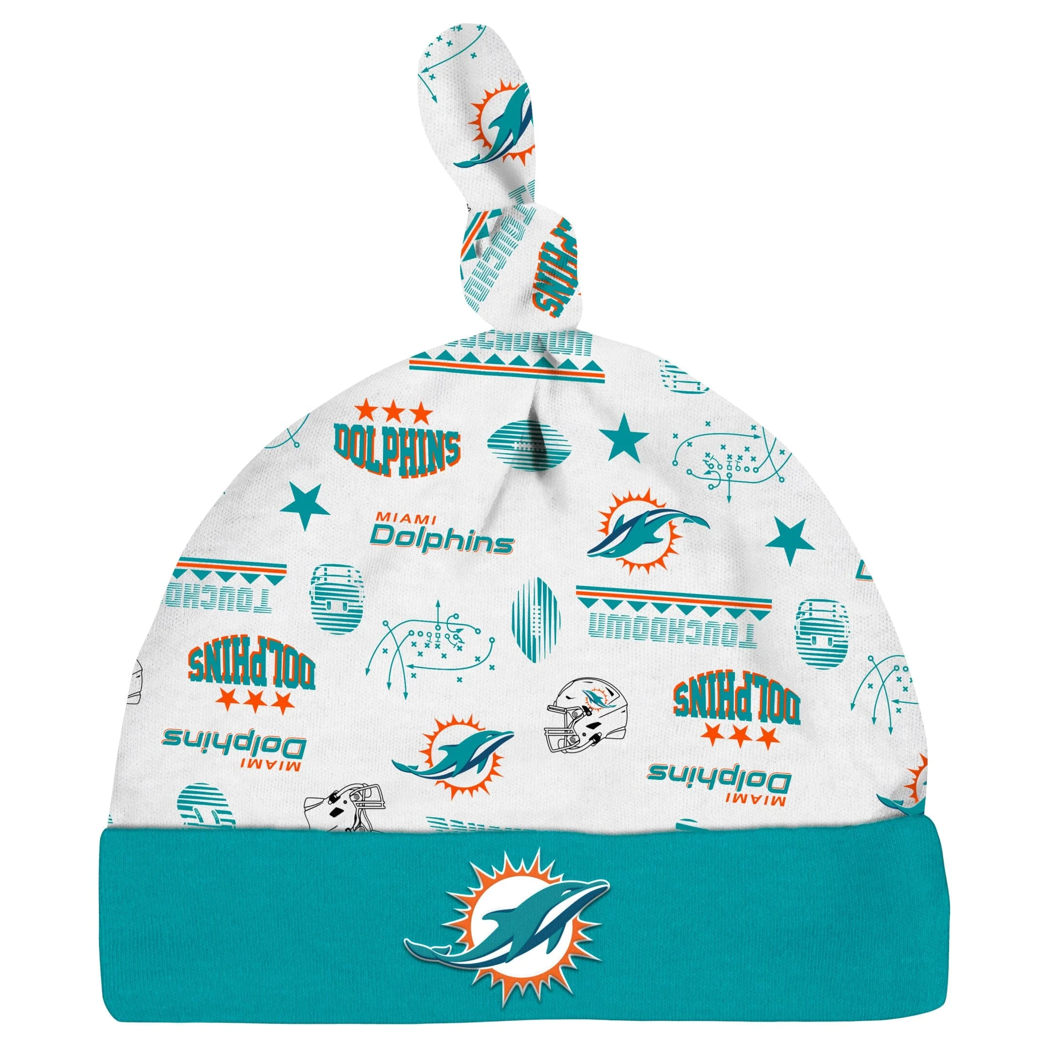 3-Piece Baby Boys Dolphins Bodysuit, Sleep 'N Play & Cap Set - Image 2