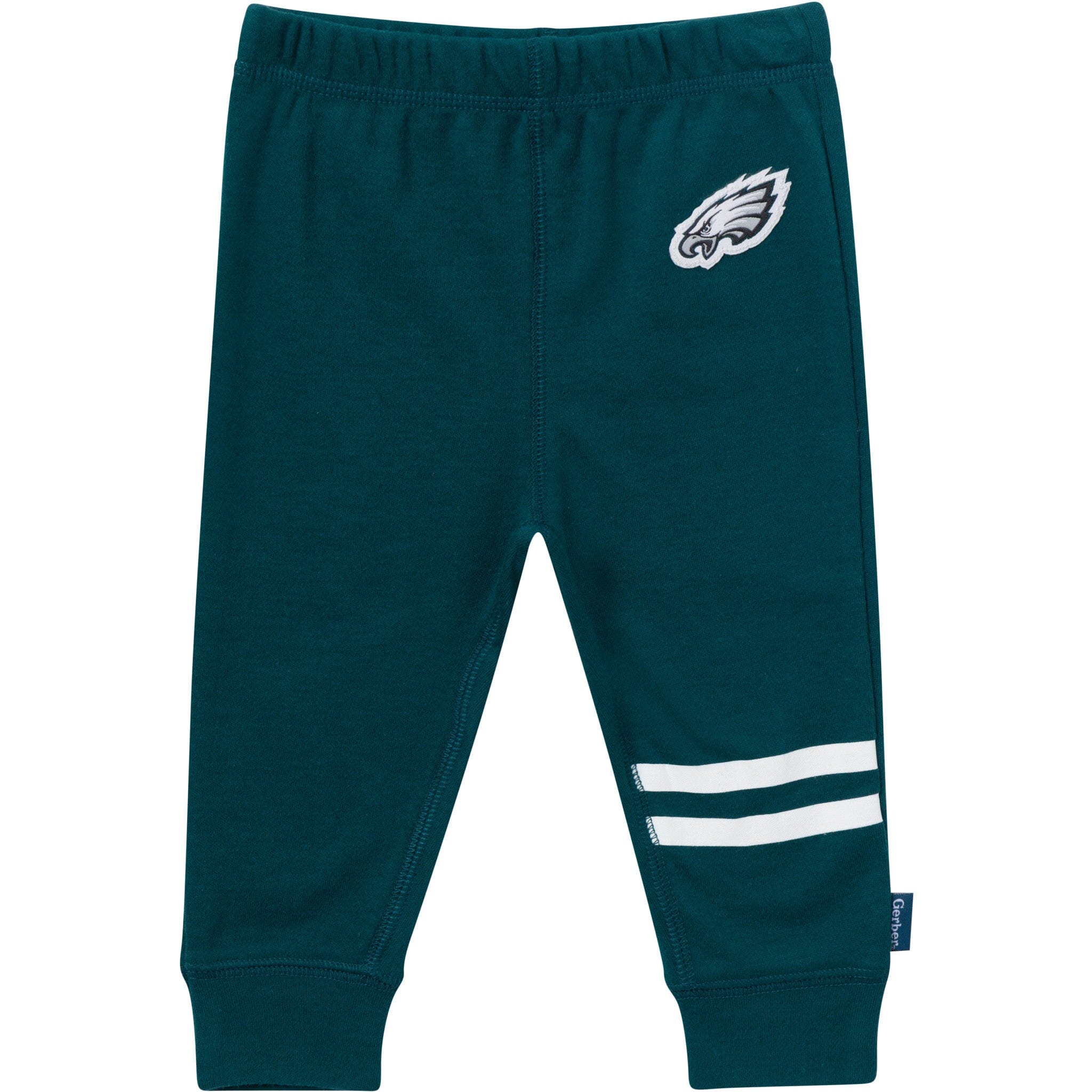 3-Piece Baby Boys Philadelphia Eagles Bodysuit, Active Pant and Cap Set - Image 4