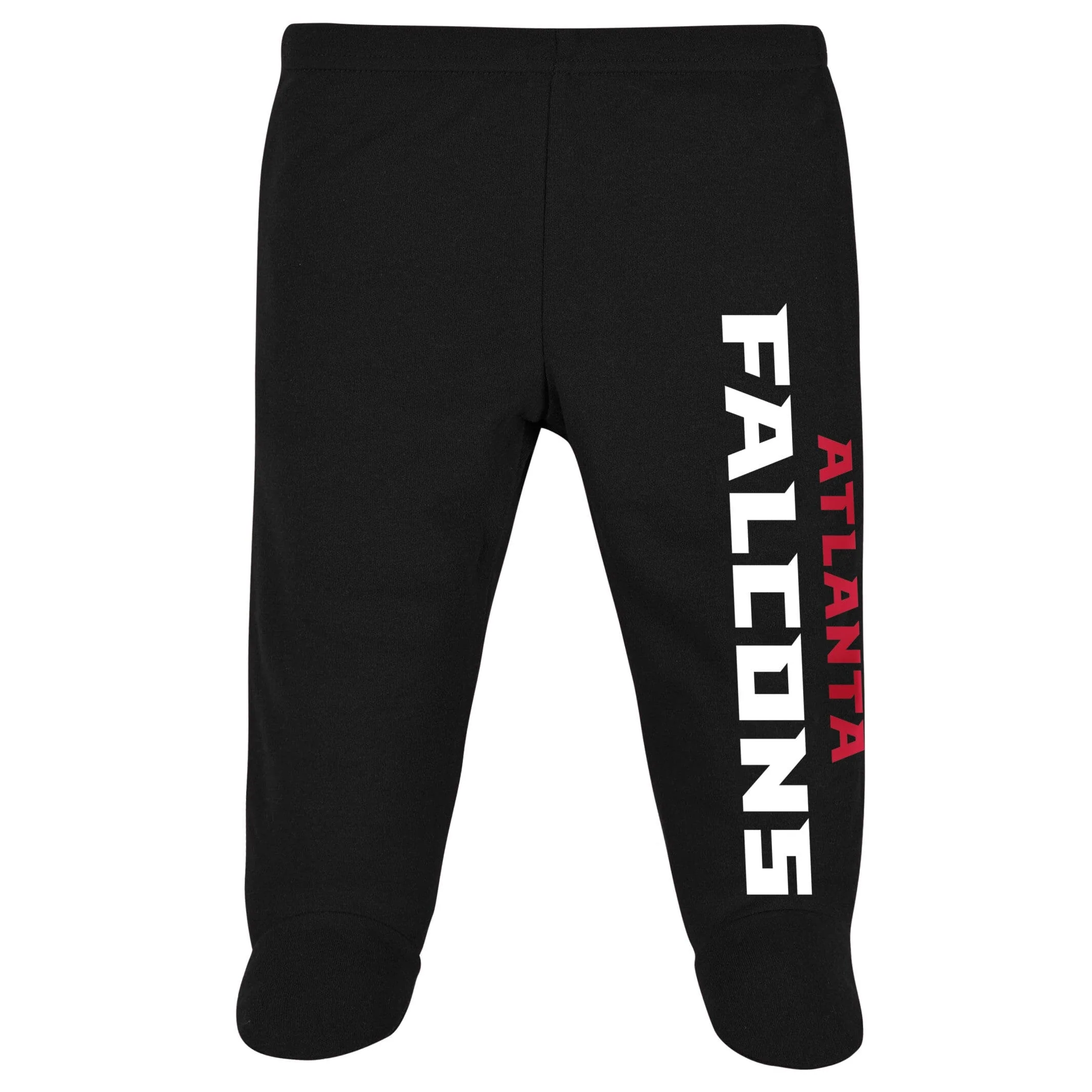 3-Piece Baby Boys Falcons Bodysuit, Footed Pant, & Cap Set - Image 4