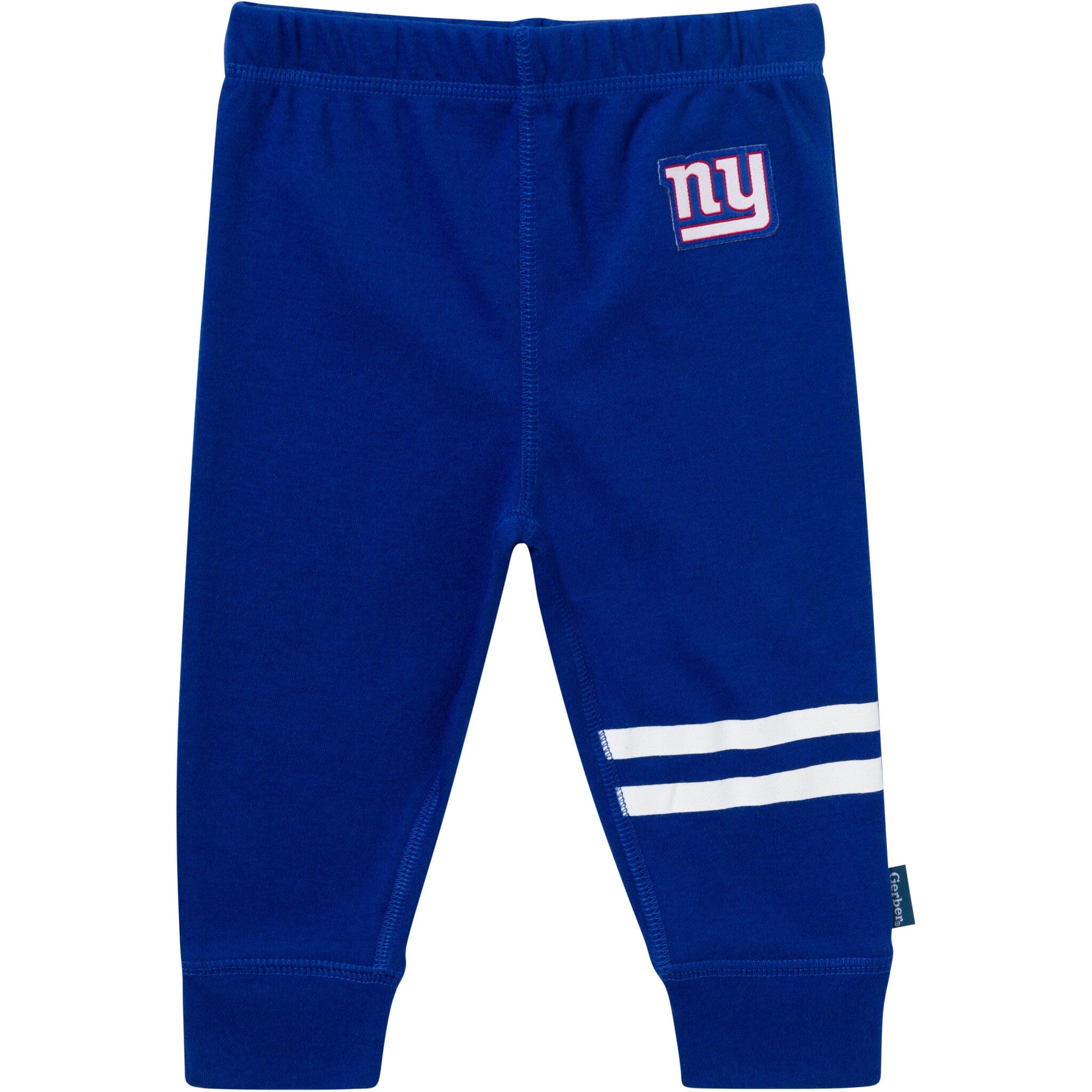 3-Piece Baby Boys New York Giants Bodysuit, Active Pant and Cap Set - Image 5