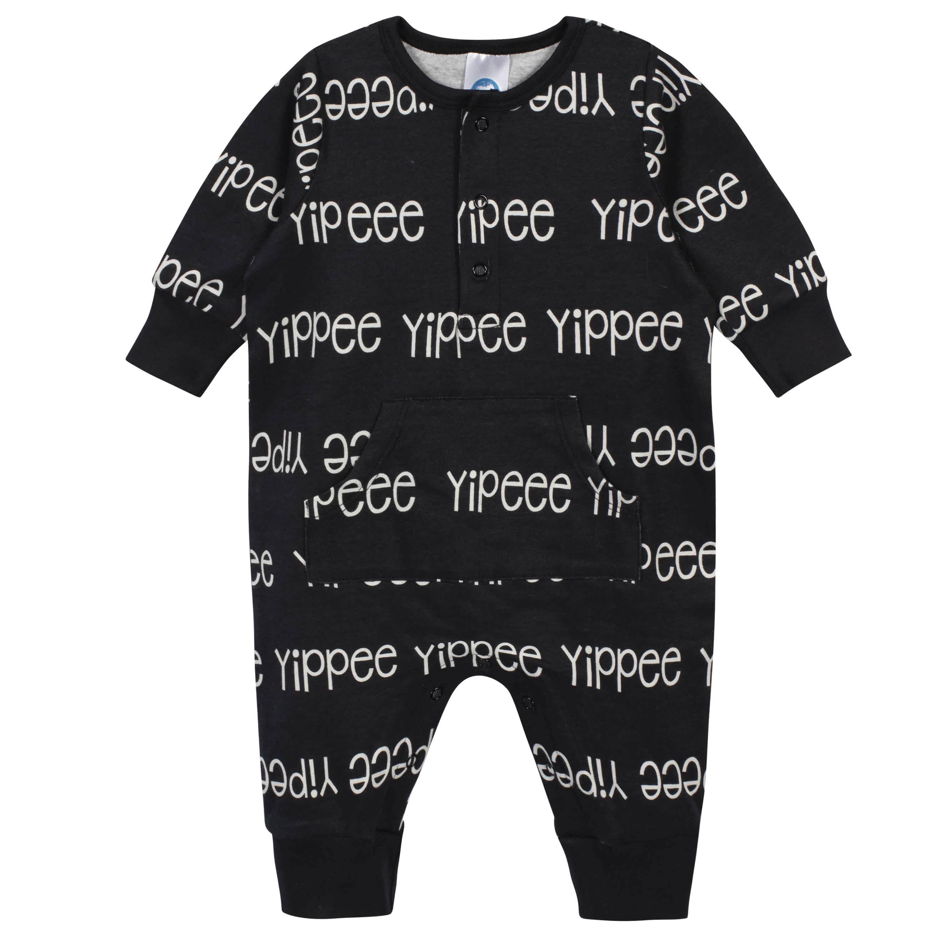 3-Piece Baby Boys Comfy Stretch Badger Coverall Set - Image 4