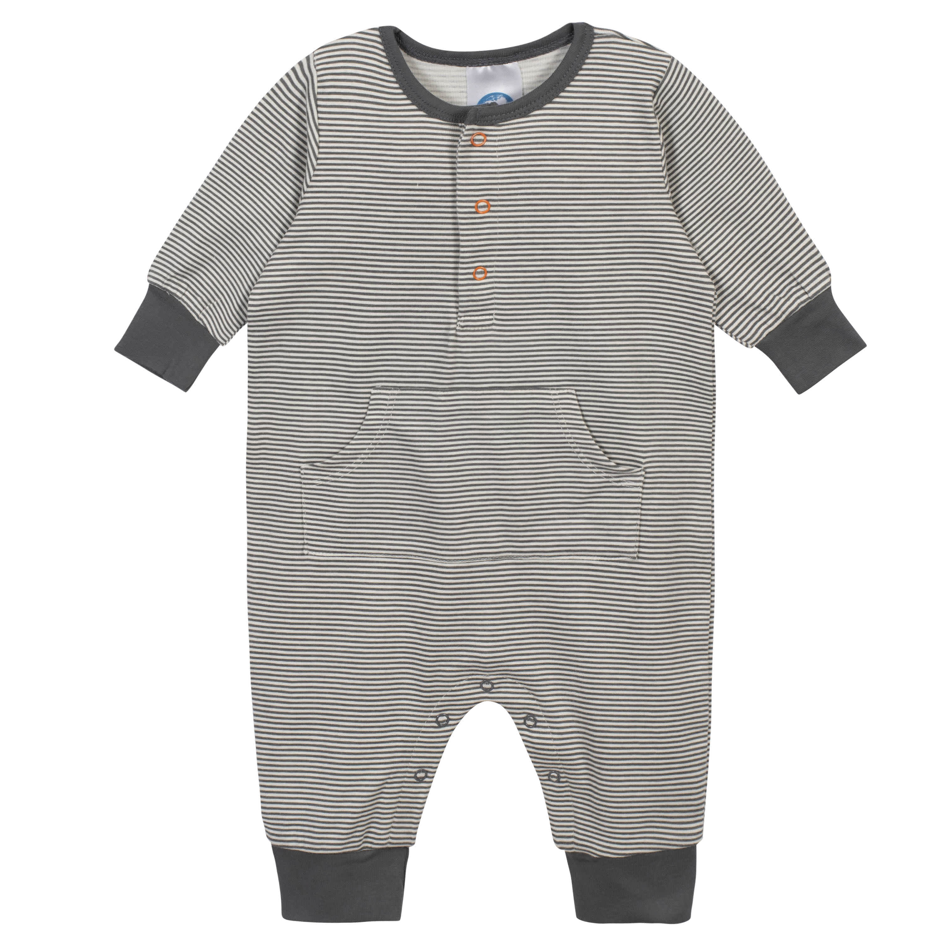3-Piece Baby Boys Comfy Stretch Bicycle Coverall Set - Image 5