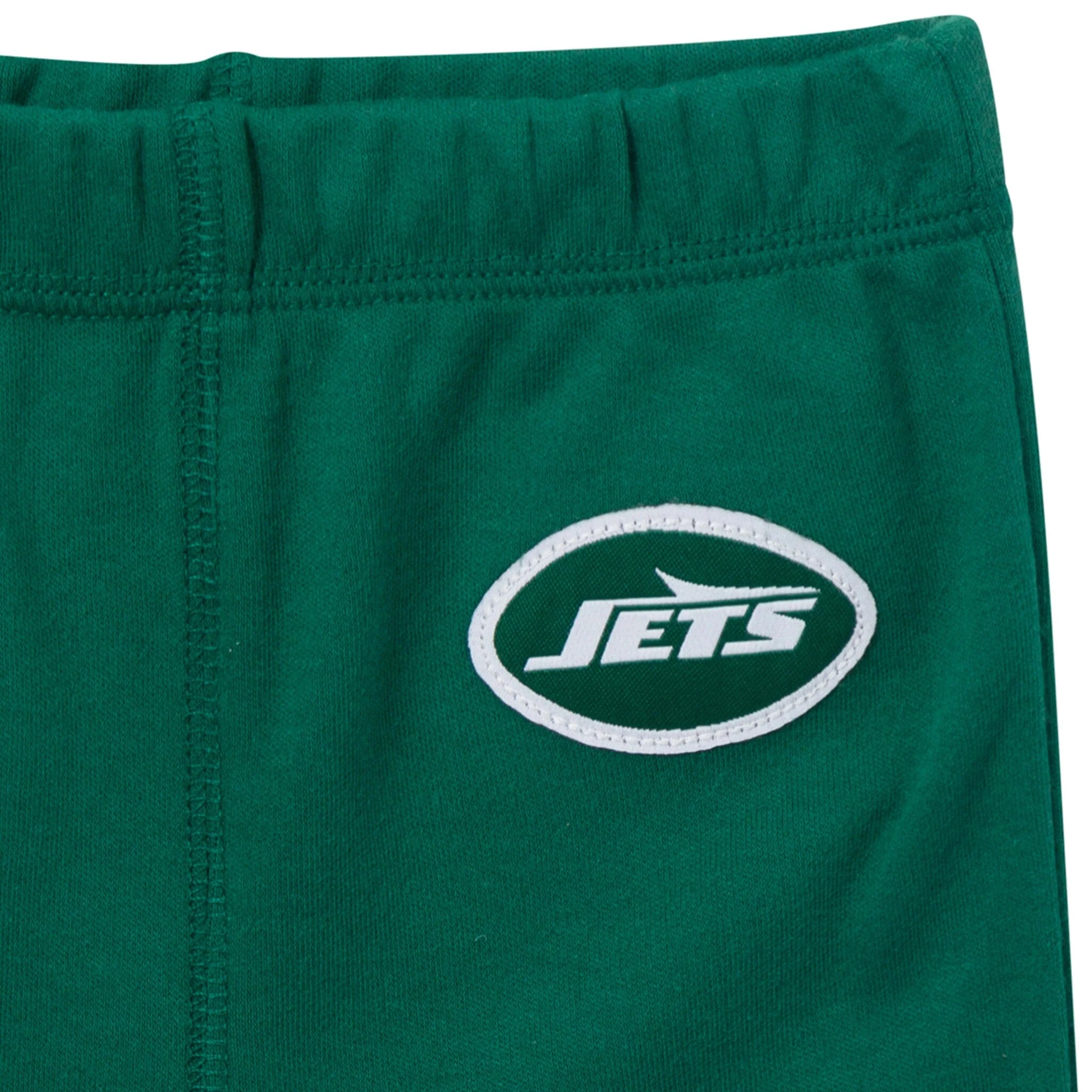 3-Piece Baby Boys New York Jets Bodysuit, Active Pant and Cap Set - Image 5