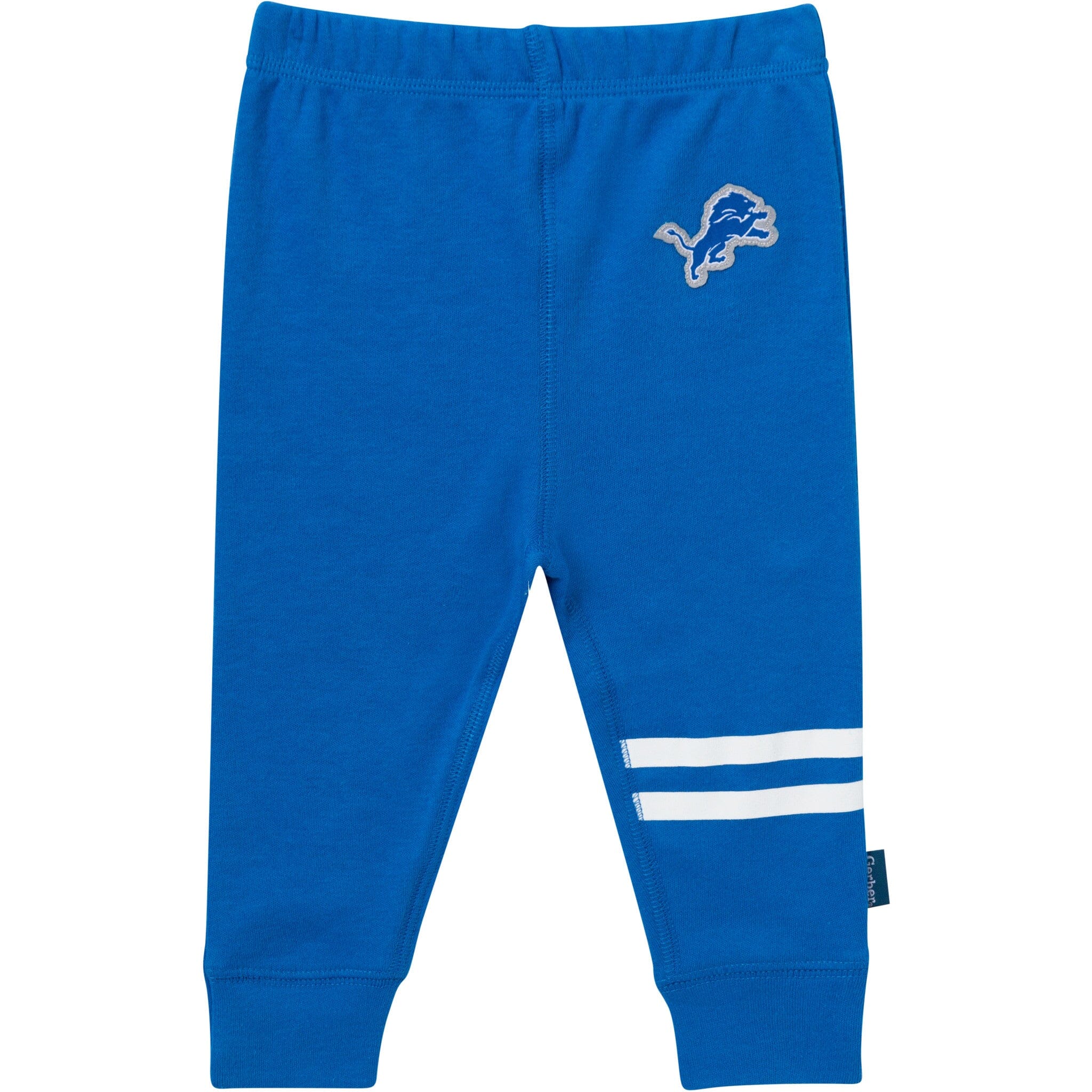 3-Piece Baby Boys Detroit Lions Bodysuit, Active Pant and Cap Set - Image 4