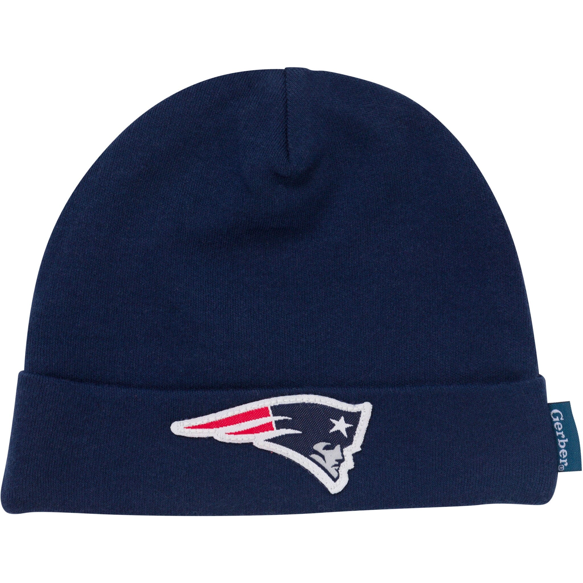 3-Piece Baby Boys New England Patriots Bodysuit, Active Pant and Cap Set - Image 3