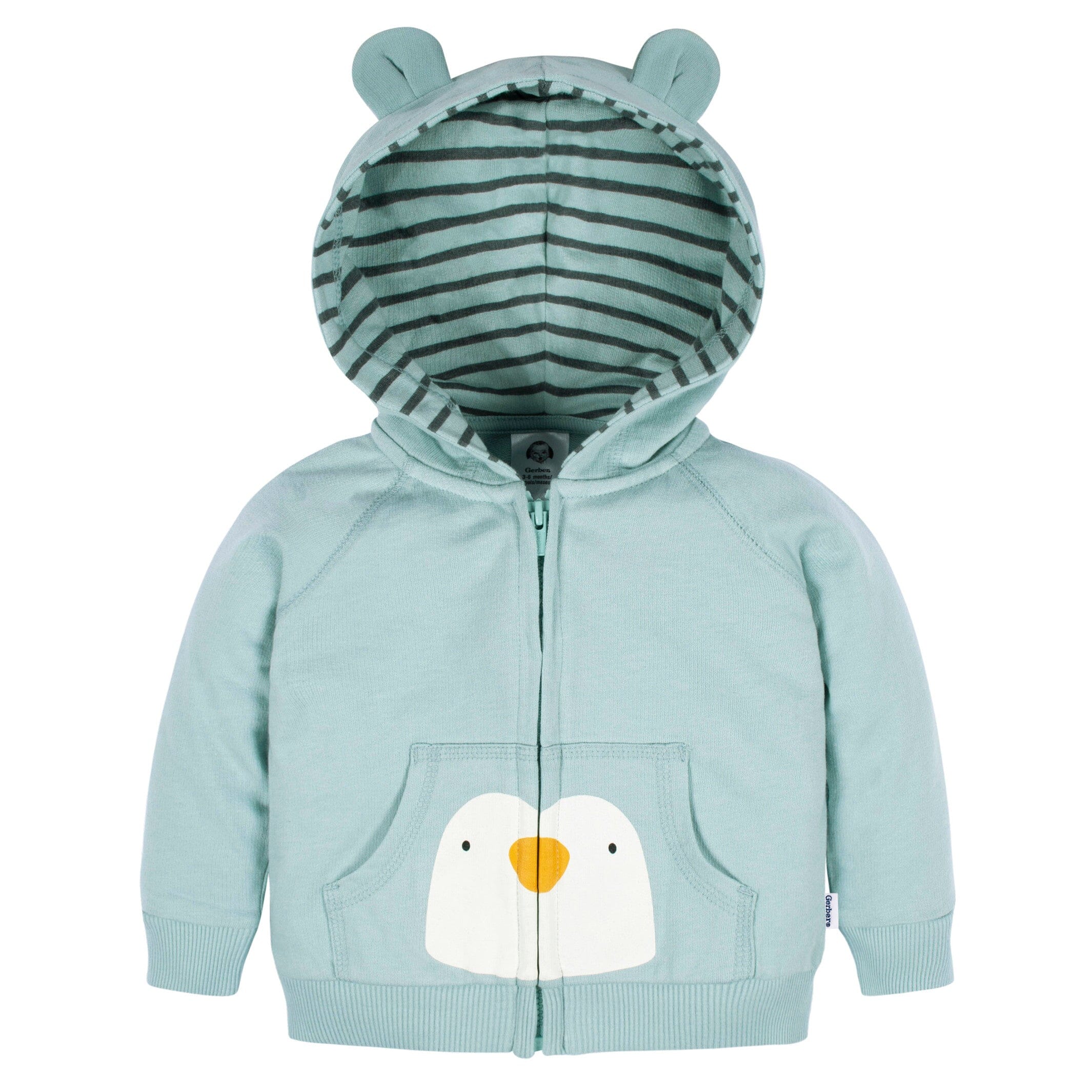 3-Piece Baby Boys Penguin Hoodie, T-Shirt & Active Pant Set - Image 2