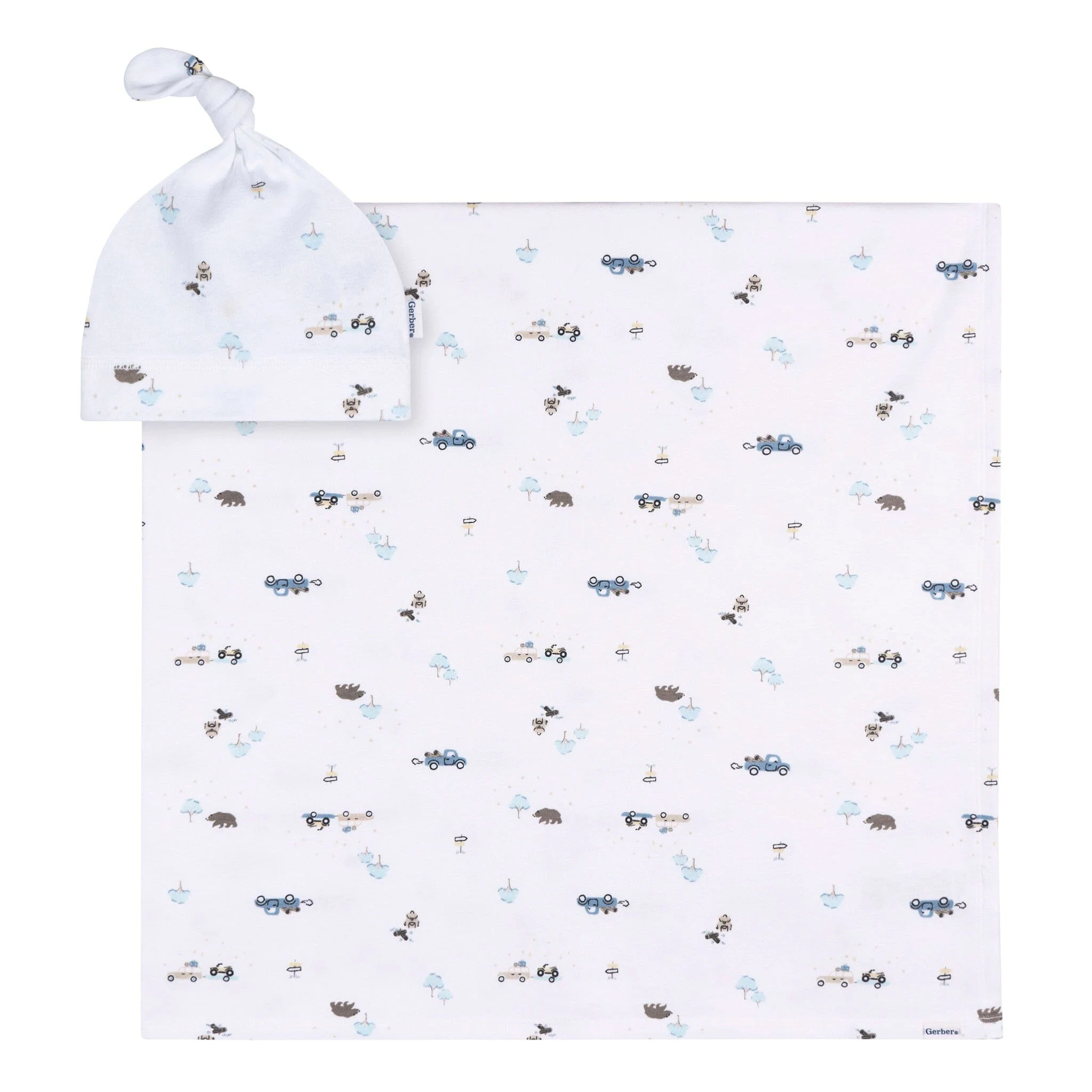 3-Piece Baby Boys Road Trip Sleep Starters Gift Set - Image 4