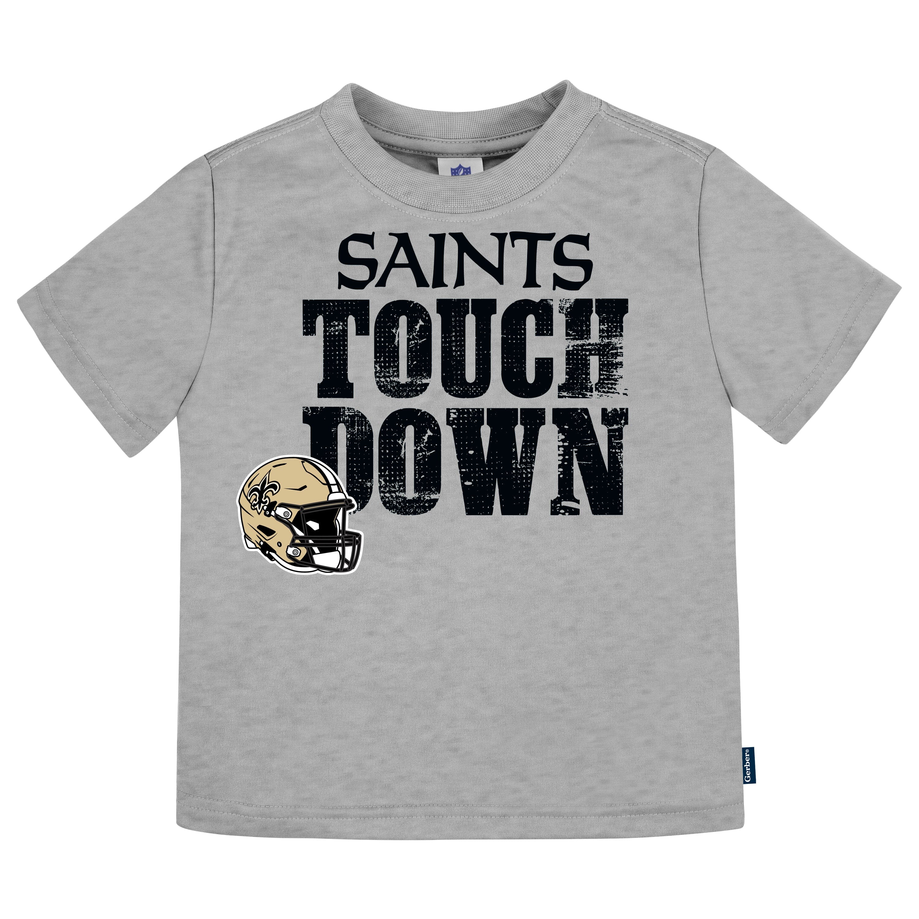 3-Pack Baby & Toddler Boys Saints Short Sleeve Shirts - Image 6