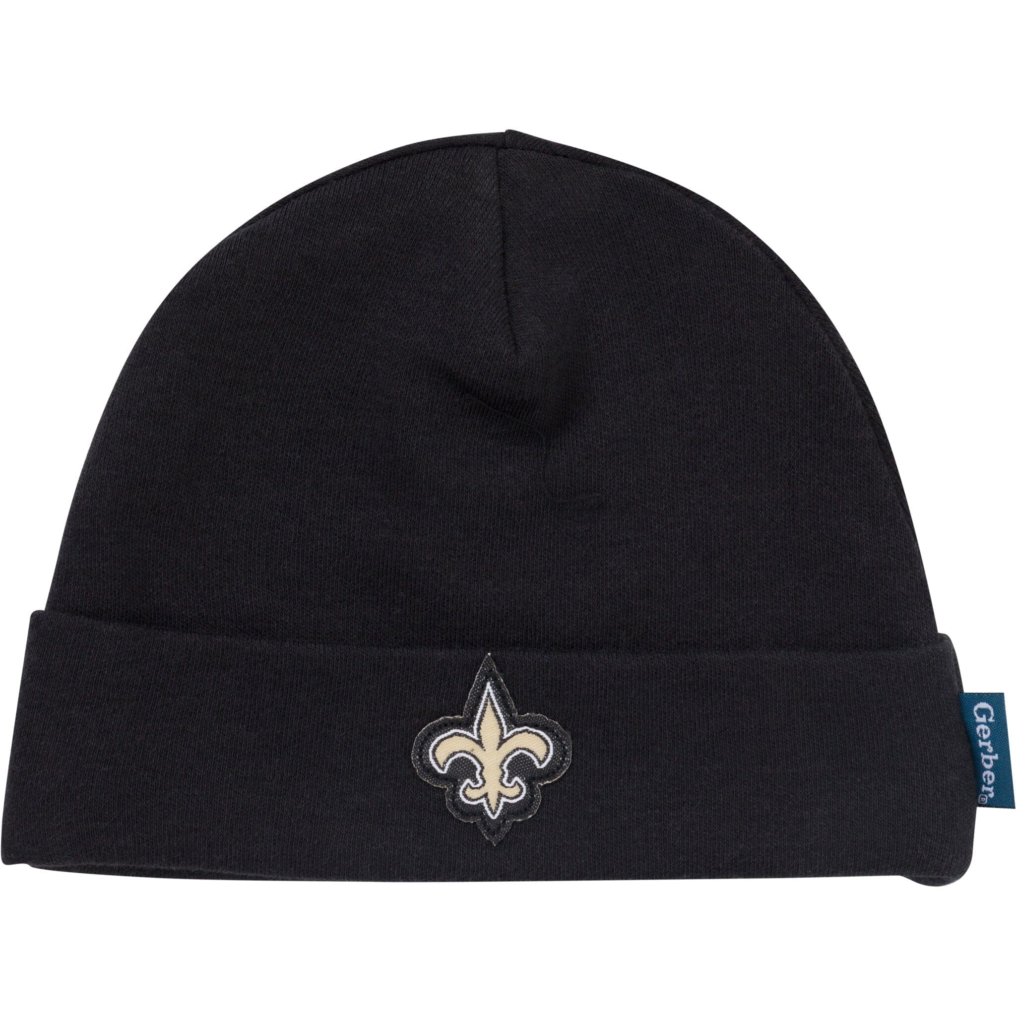 3-Piece Baby Boys New Orleans Saints Bodysuit, Active Pant and Cap Set - Image 3