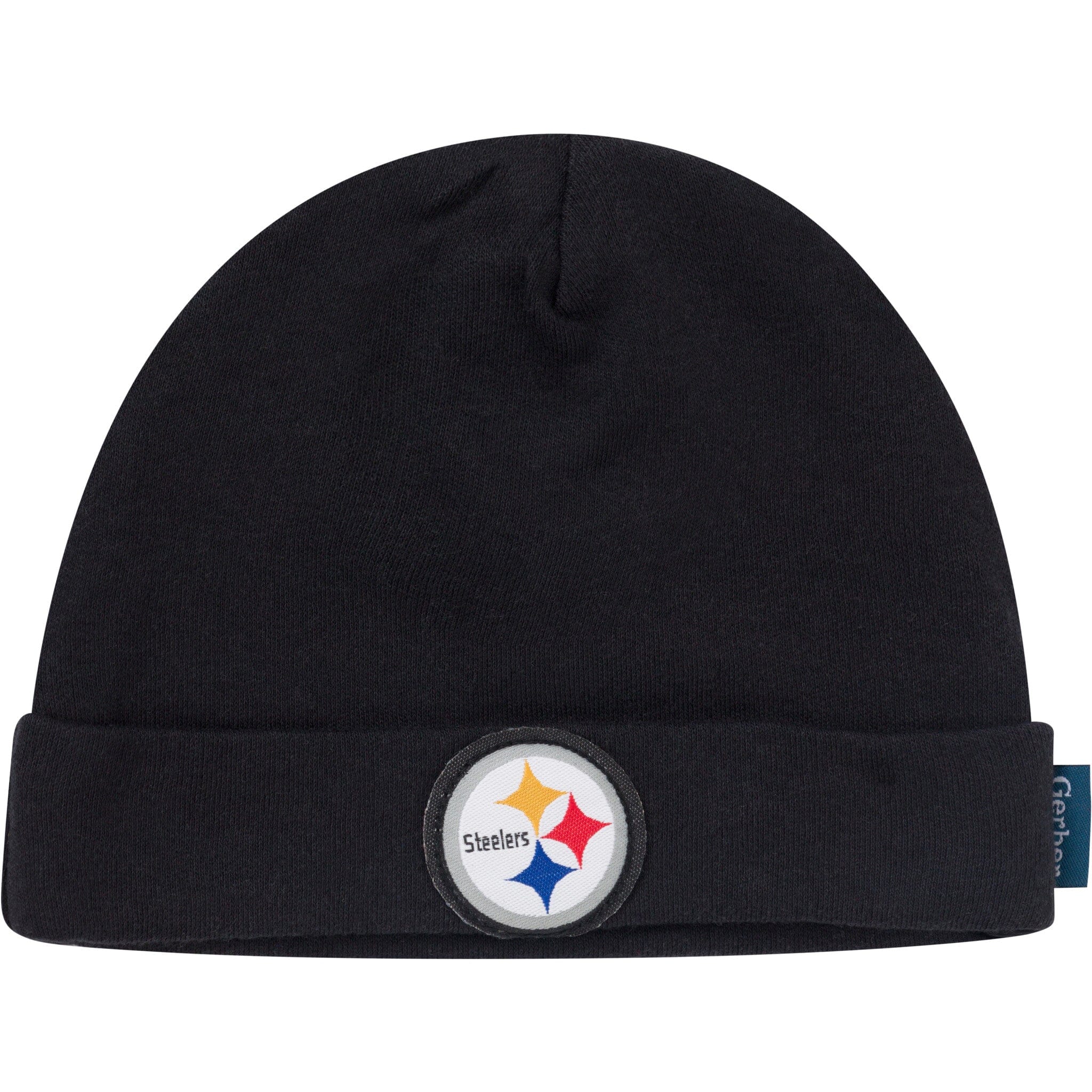 3-Piece Baby Boys Pittsburgh Steelers Bodysuit, Active Pant and Cap Set - Image 3
