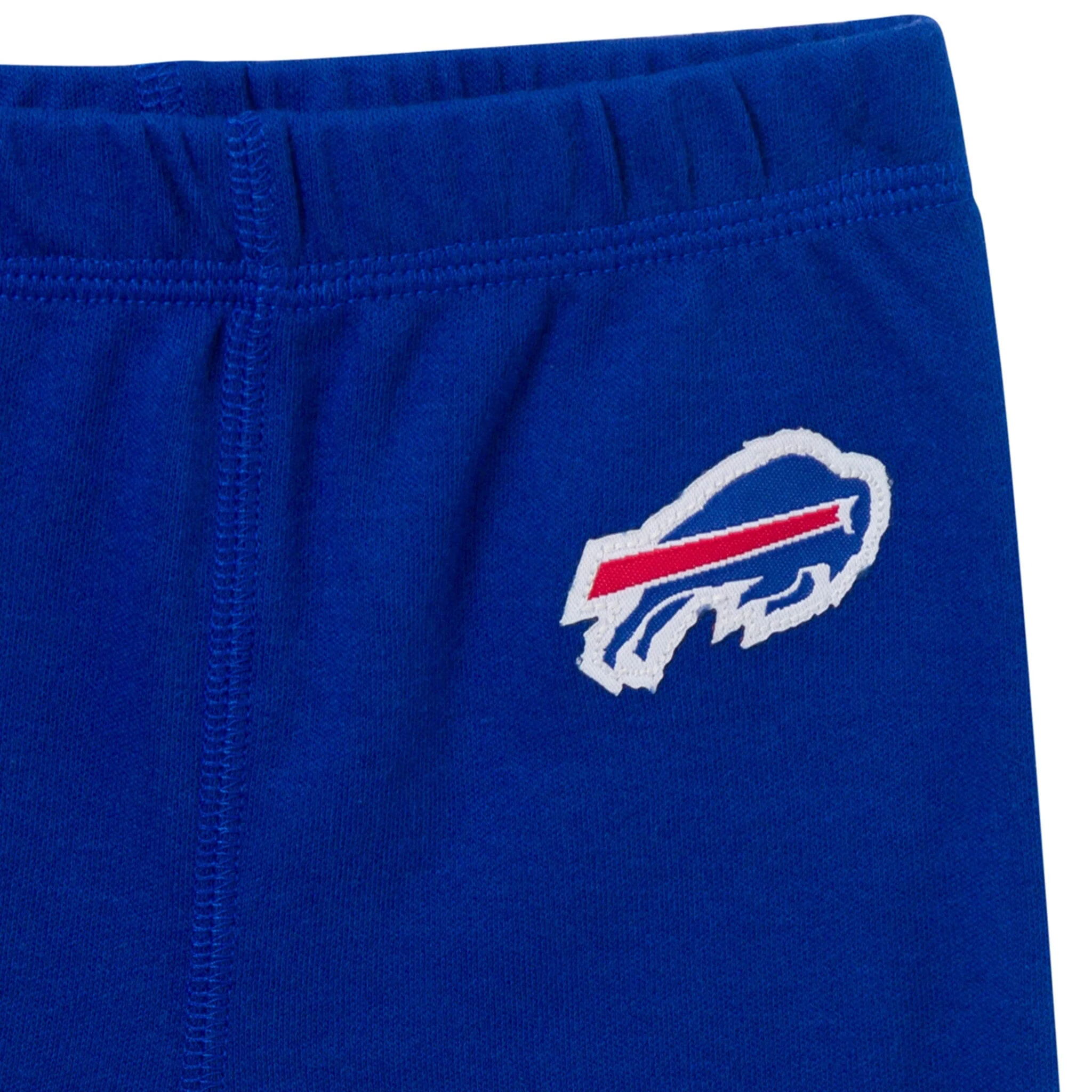 3-Piece Baby Girls Buffalo Bills Bodysuit, Pants & Headband Set - Image 5