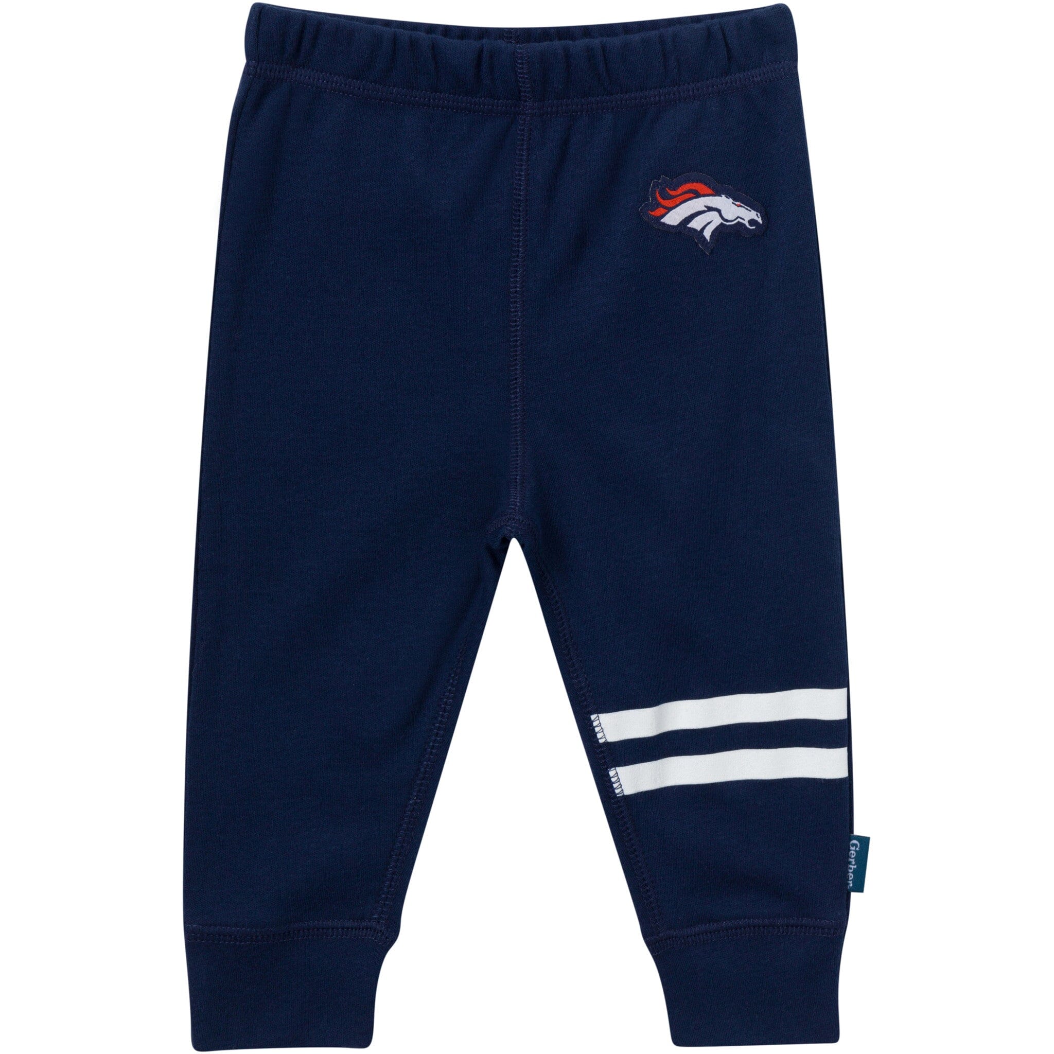 3-Piece Baby Girls Denver Broncos Bodysuit, Pants & Headband Set - Image 4