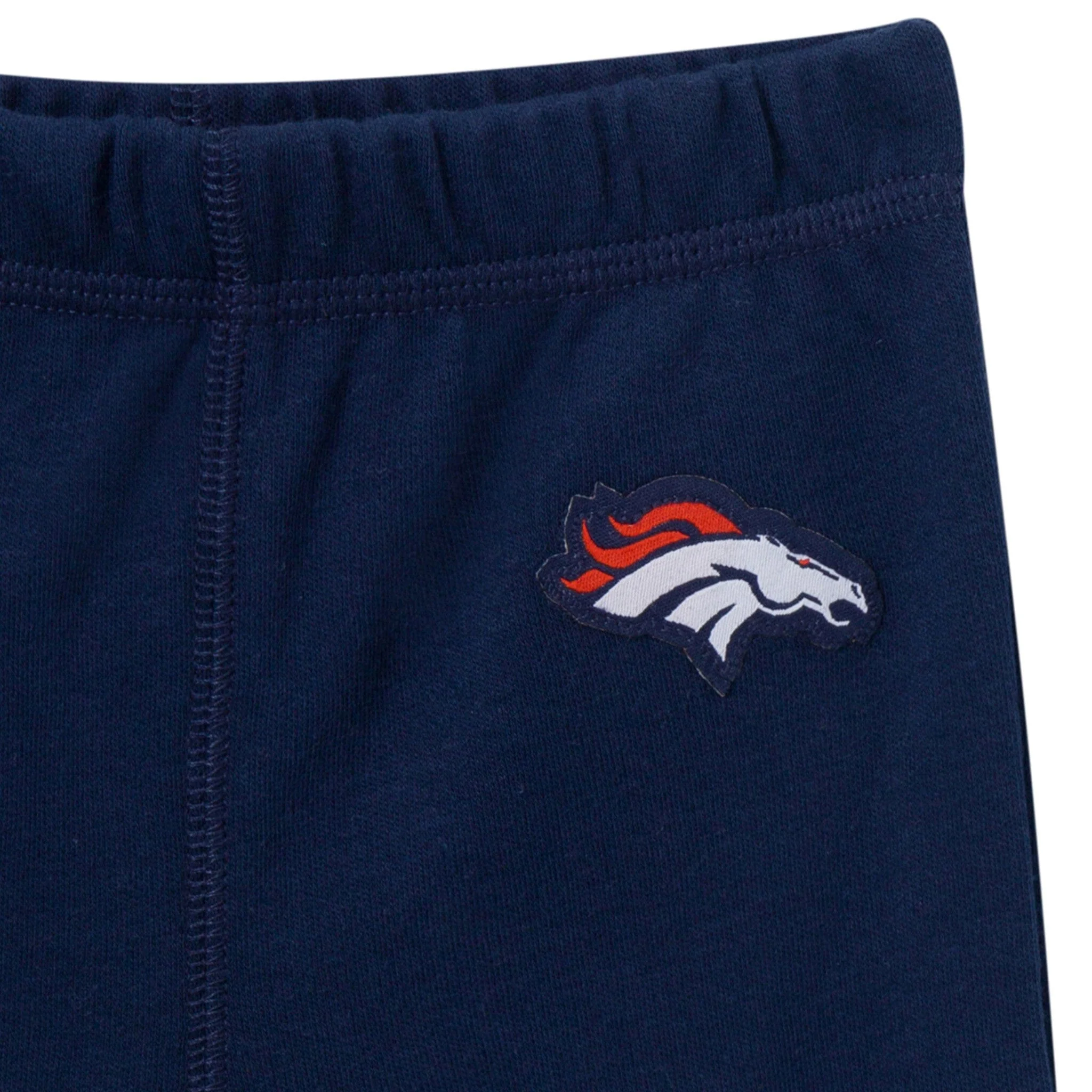 3-Piece Baby Girls Denver Broncos Bodysuit, Pants & Headband Set - Image 5