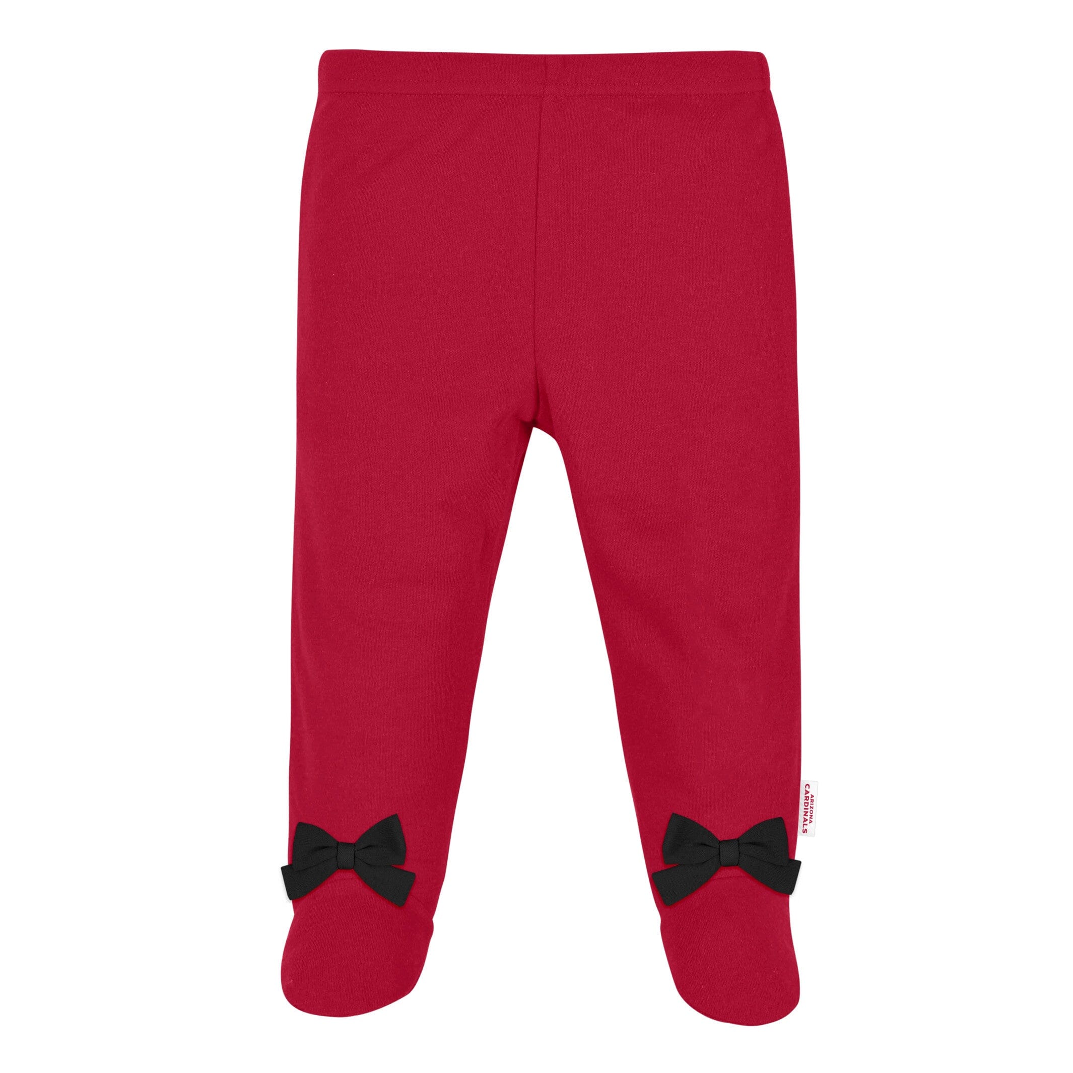 3-Piece Baby Girls Arizona Cardinals Bodysuit, Footed Pant, & Cap Set - Image 4