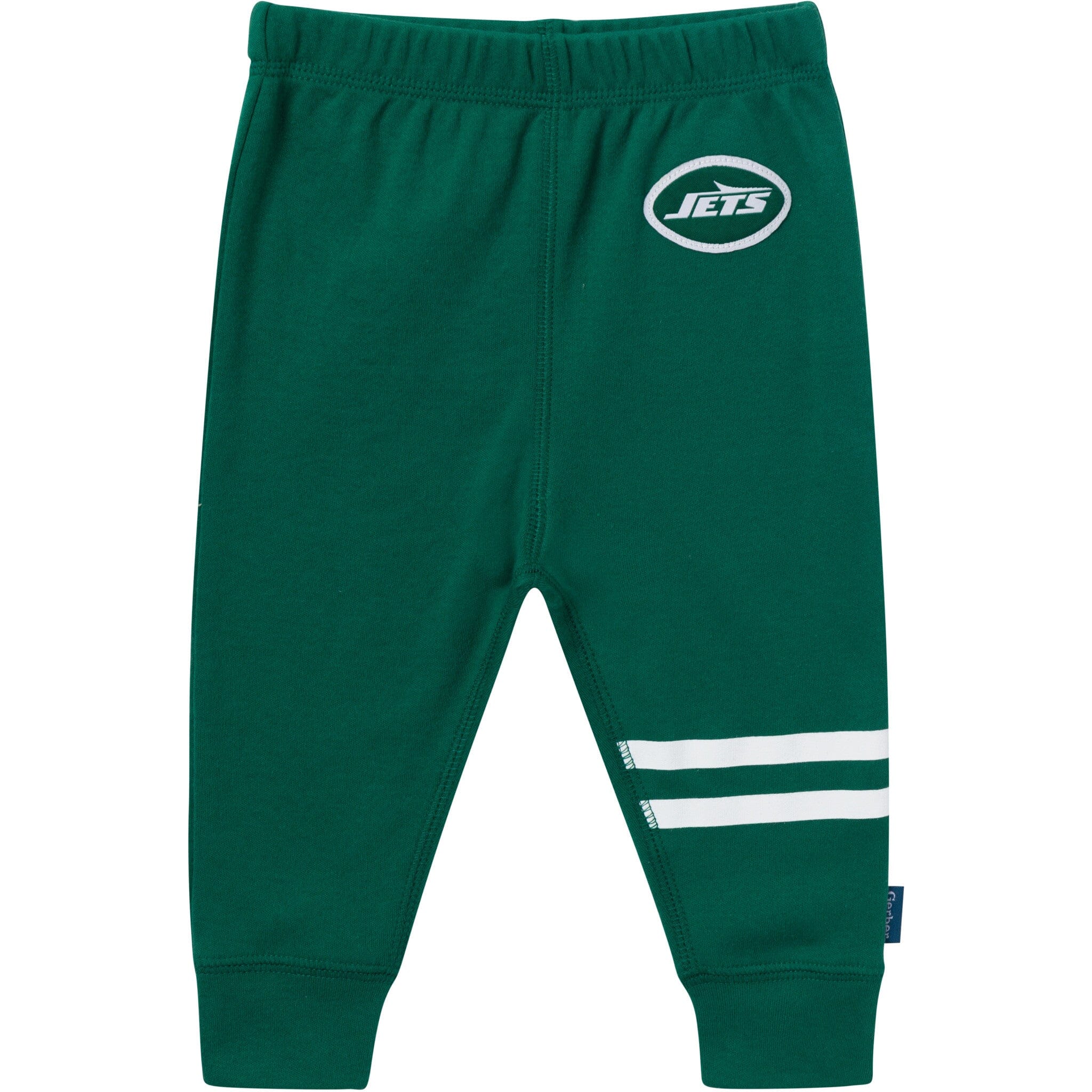 3-Piece Baby Girls New York Jets Bodysuit, Pants & Headband Set - Image 4