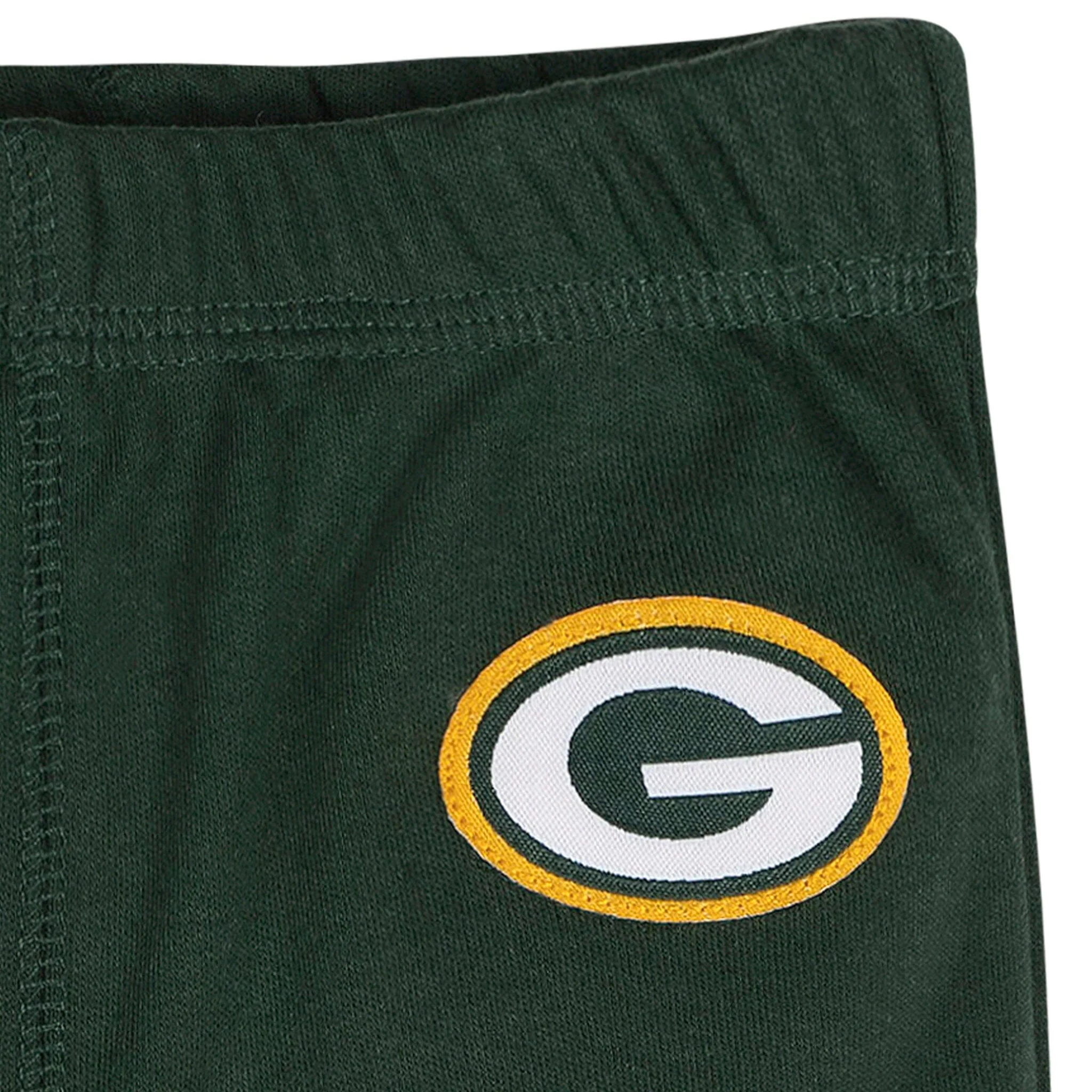3-Piece Baby Girls Green Bay Packers Bodysuit, Pants & Headband Set - Image 5