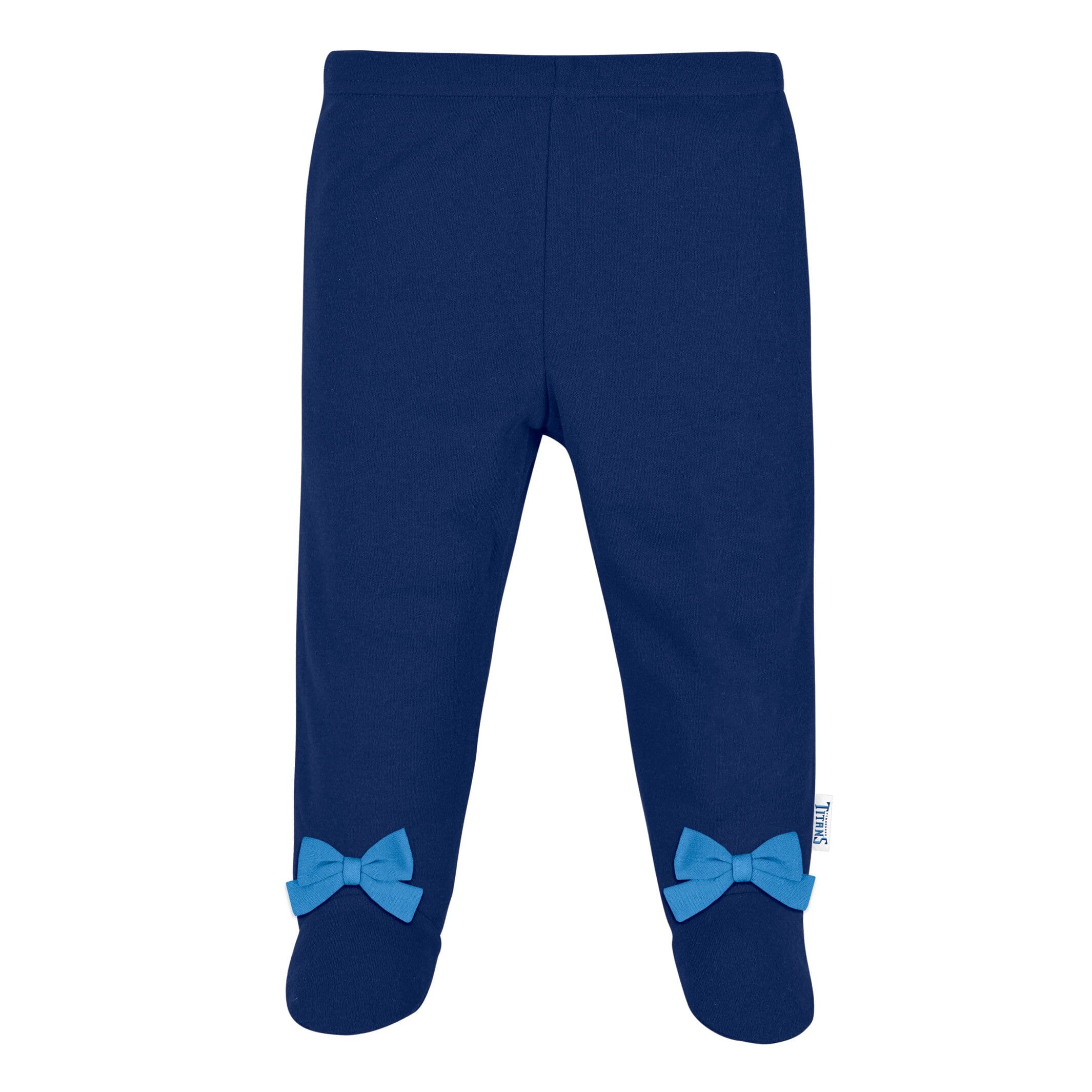 3-Piece Baby Girls Titans Bodysuit, Footed Pant, & Cap Set - Image 3