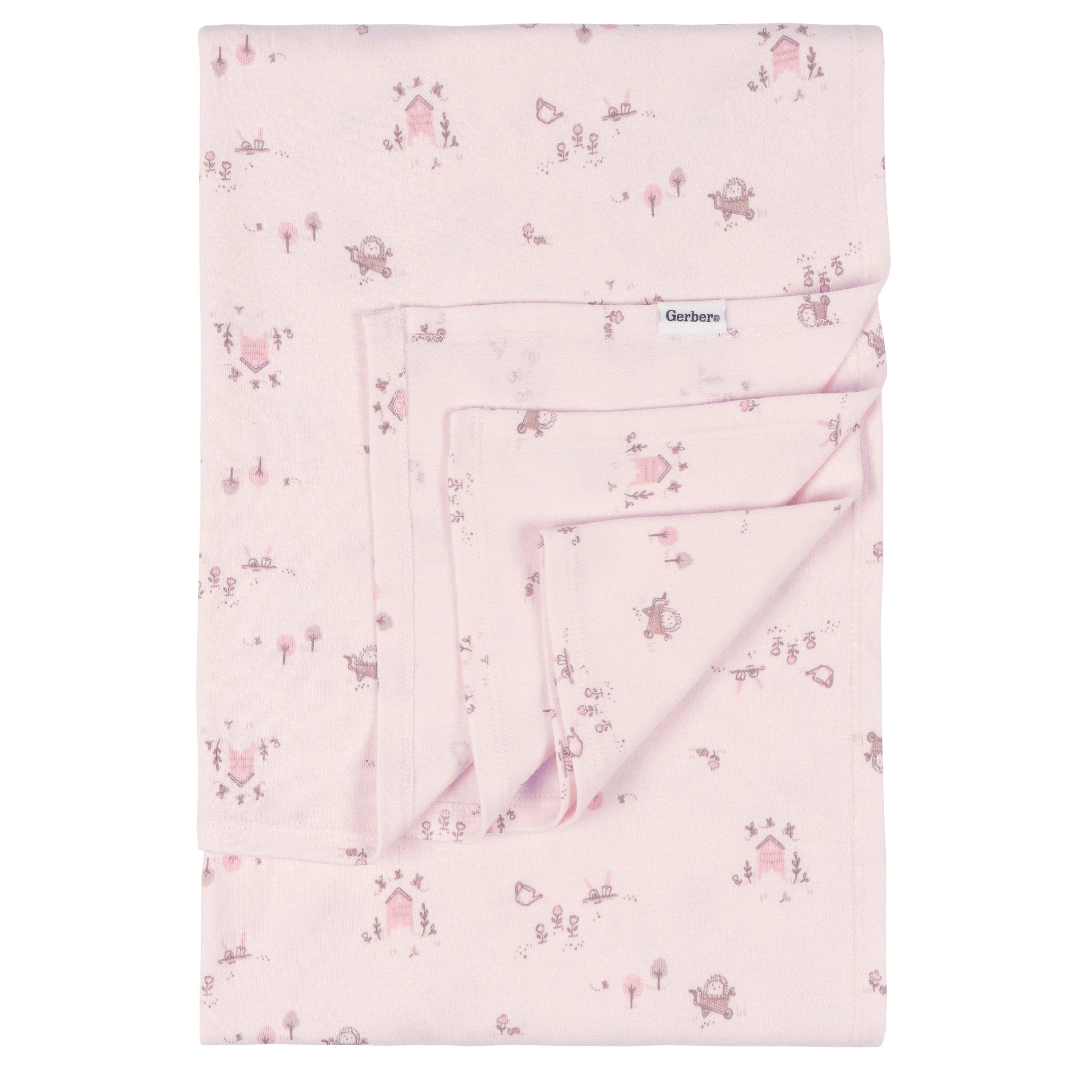 3-Piece Baby Girls Garden Sleep Starters Gift Set - Image 6