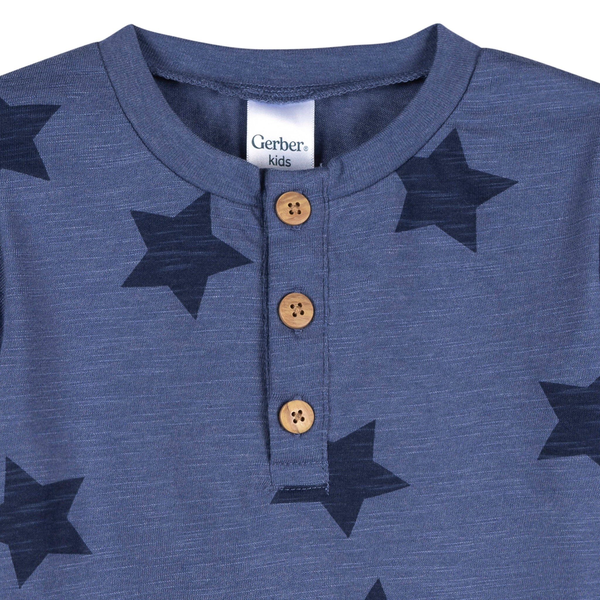 3-Piece Infant & Toddler Boys Stars & Stripes T-Shirts & Shorts - Image 3