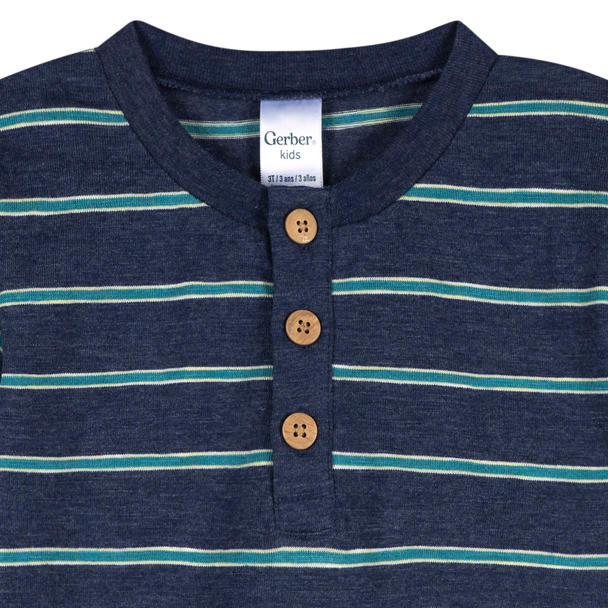 3-Piece Infant & Toddler Boys Chasing Waves T-Shirts & Shorts - Image 3