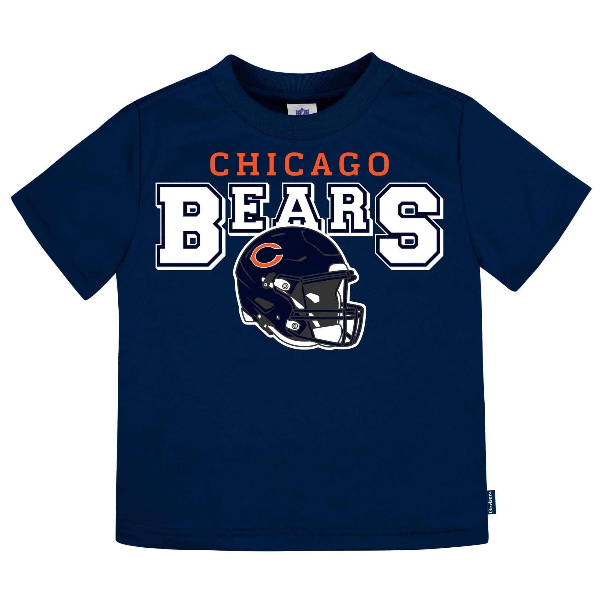 3-Piece Infant & Toddler Chicago Bears T-Shirts - Image 2