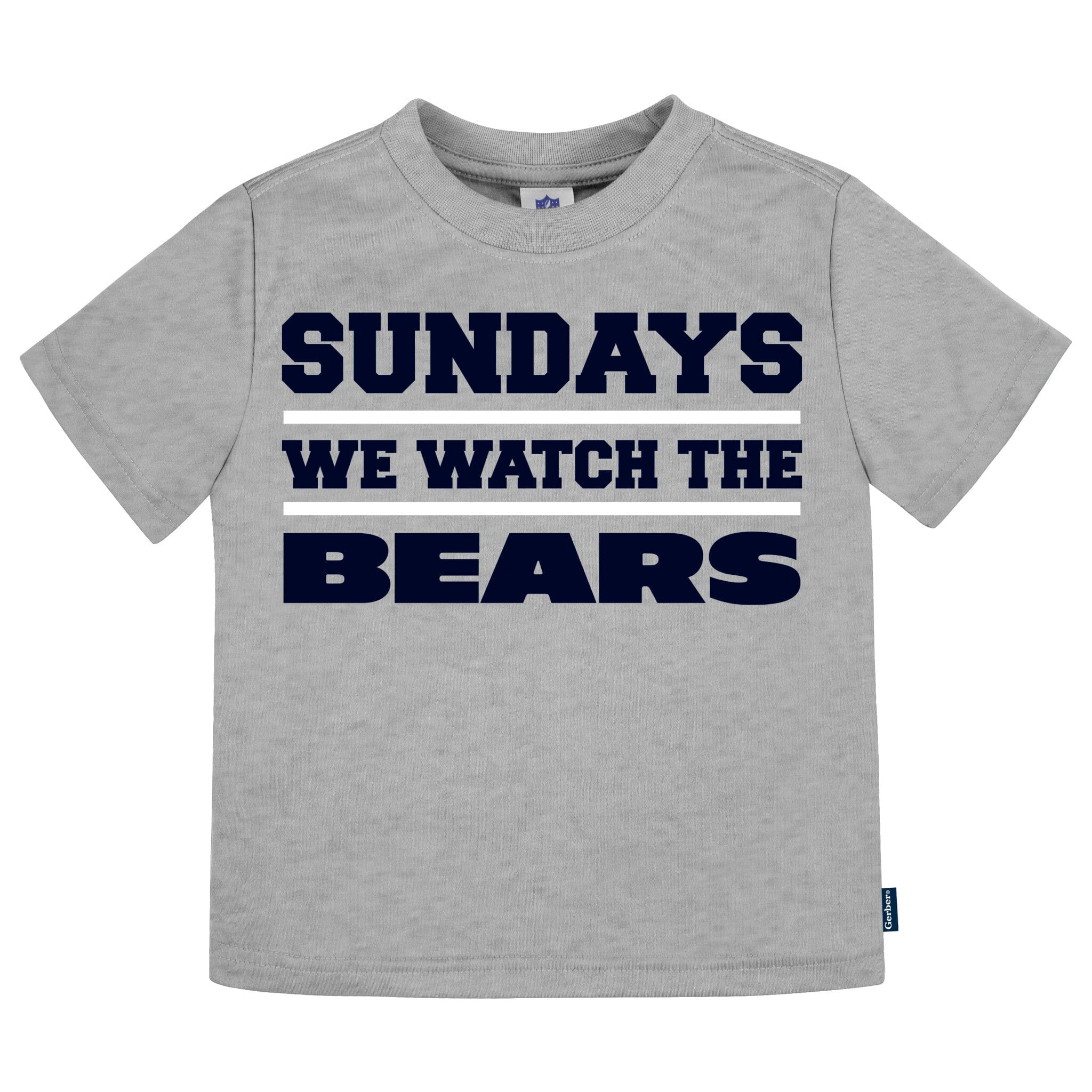 3-Piece Infant & Toddler Chicago Bears T-Shirts - Image 3