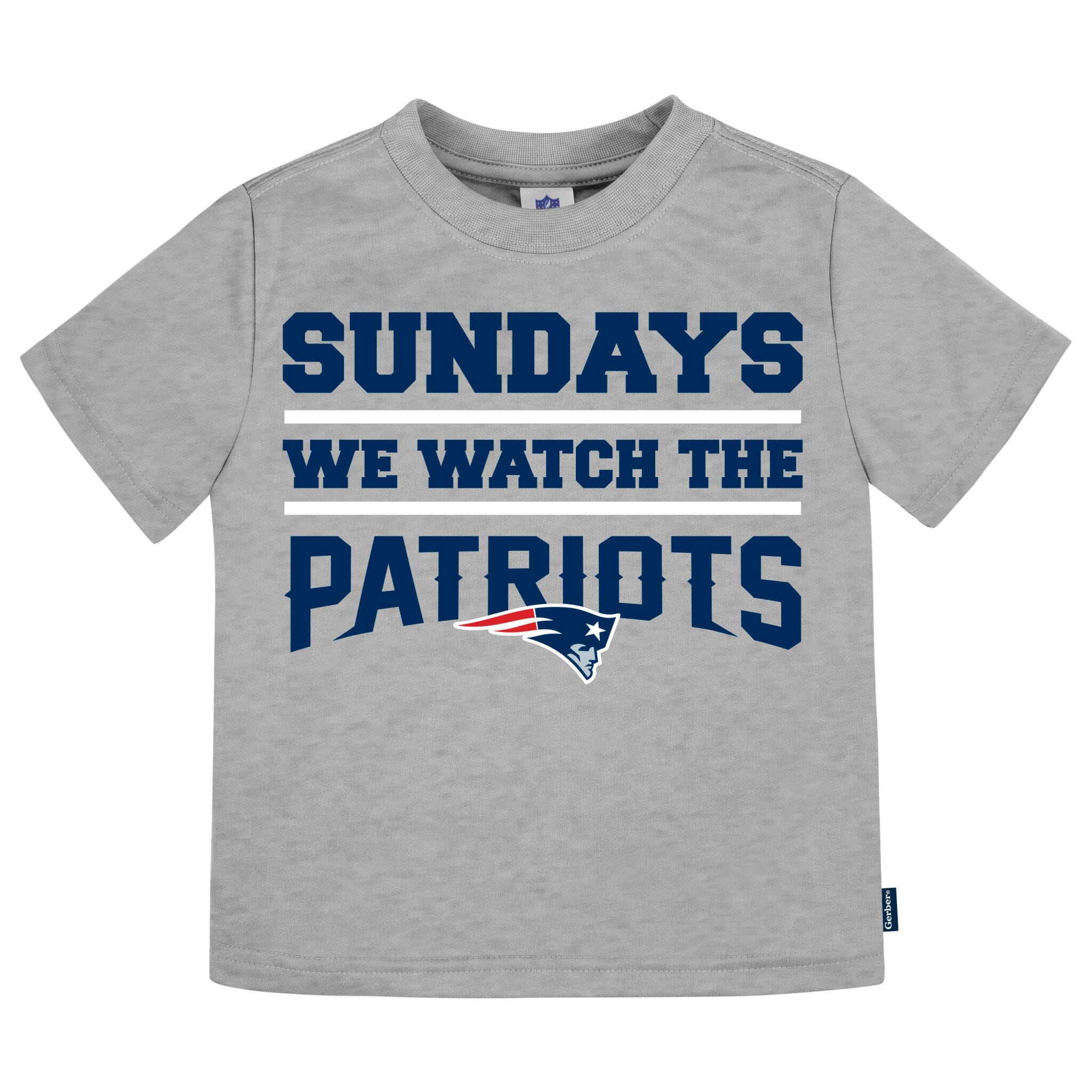 3-Piece Infant & Toddler New England Patriots T-Shirts - Image 3