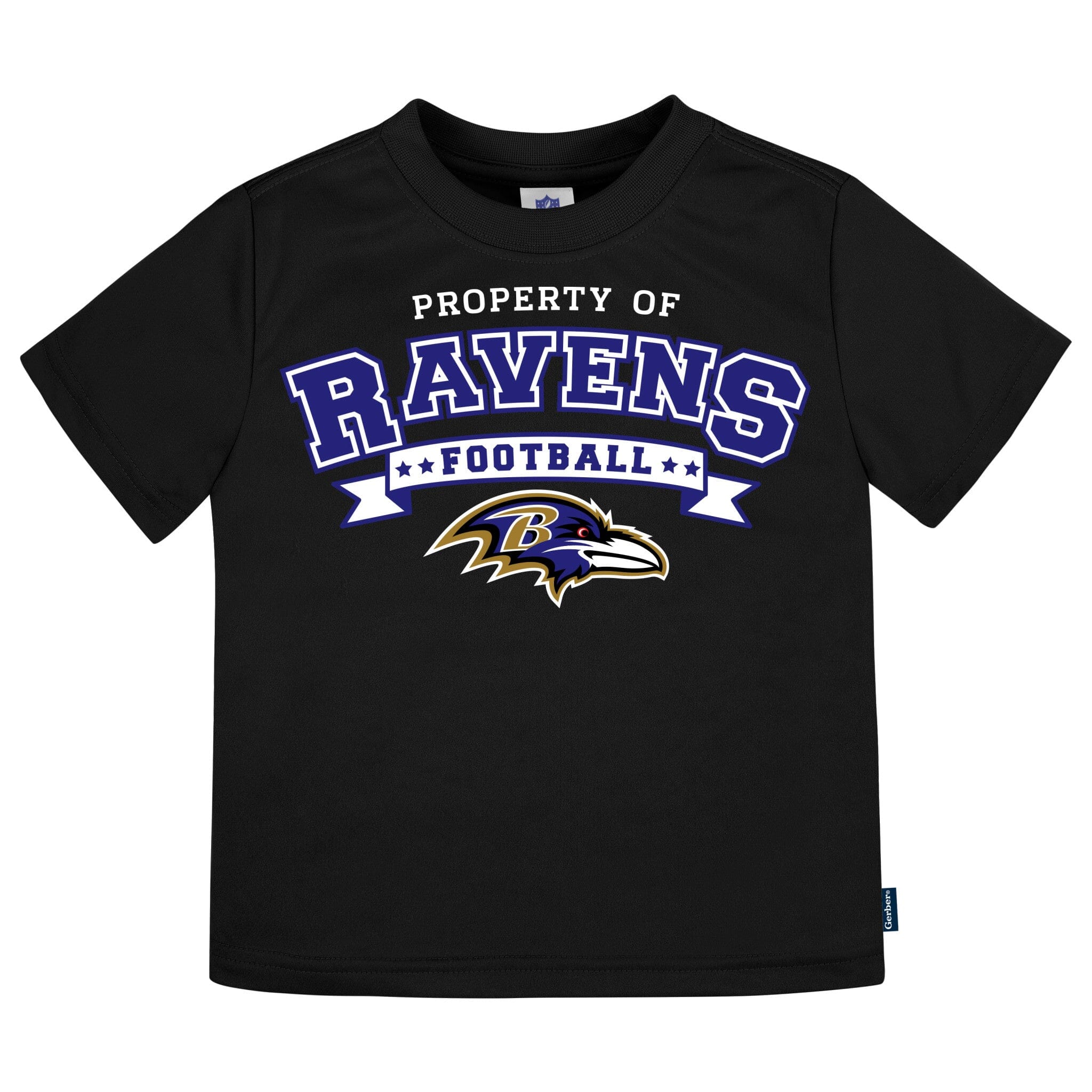 3-Piece Infant & Toddler Baltimore Ravens T-Shirts - Image 4