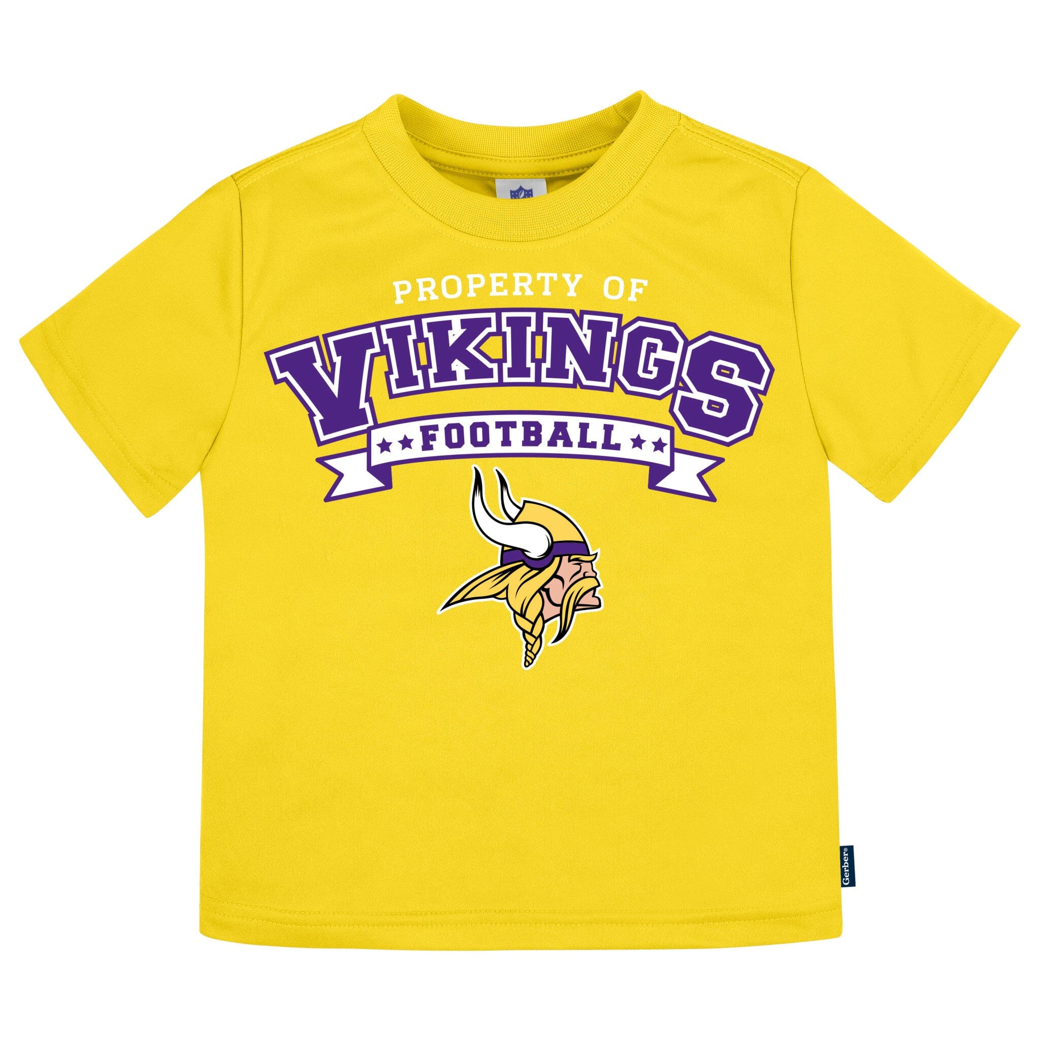 3-Piece Infant & Toddler Minnesota Vikings T-Shirts - Image 2