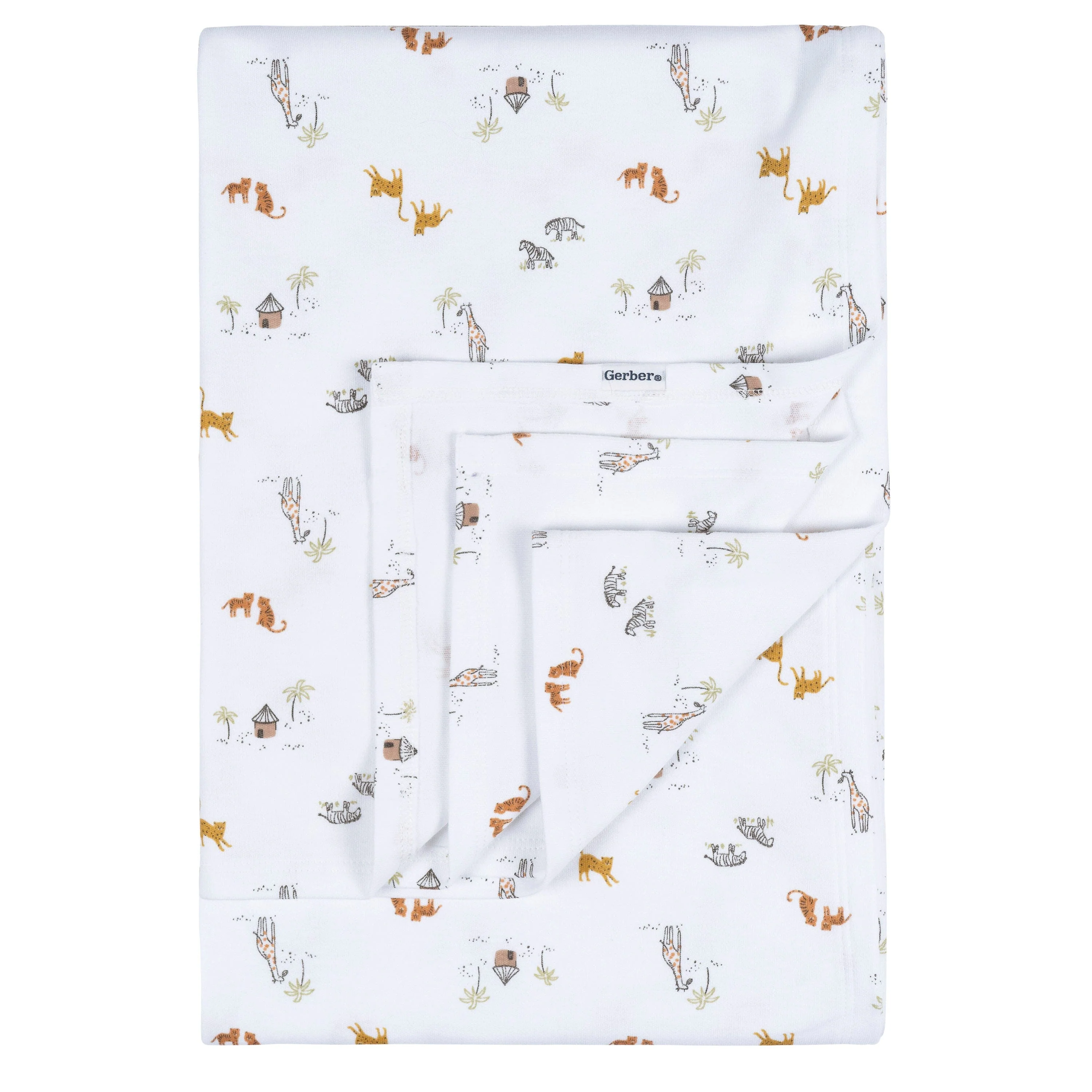 3-Piece Baby Neutral Safari Sleep Starters Gift Set - Image 9