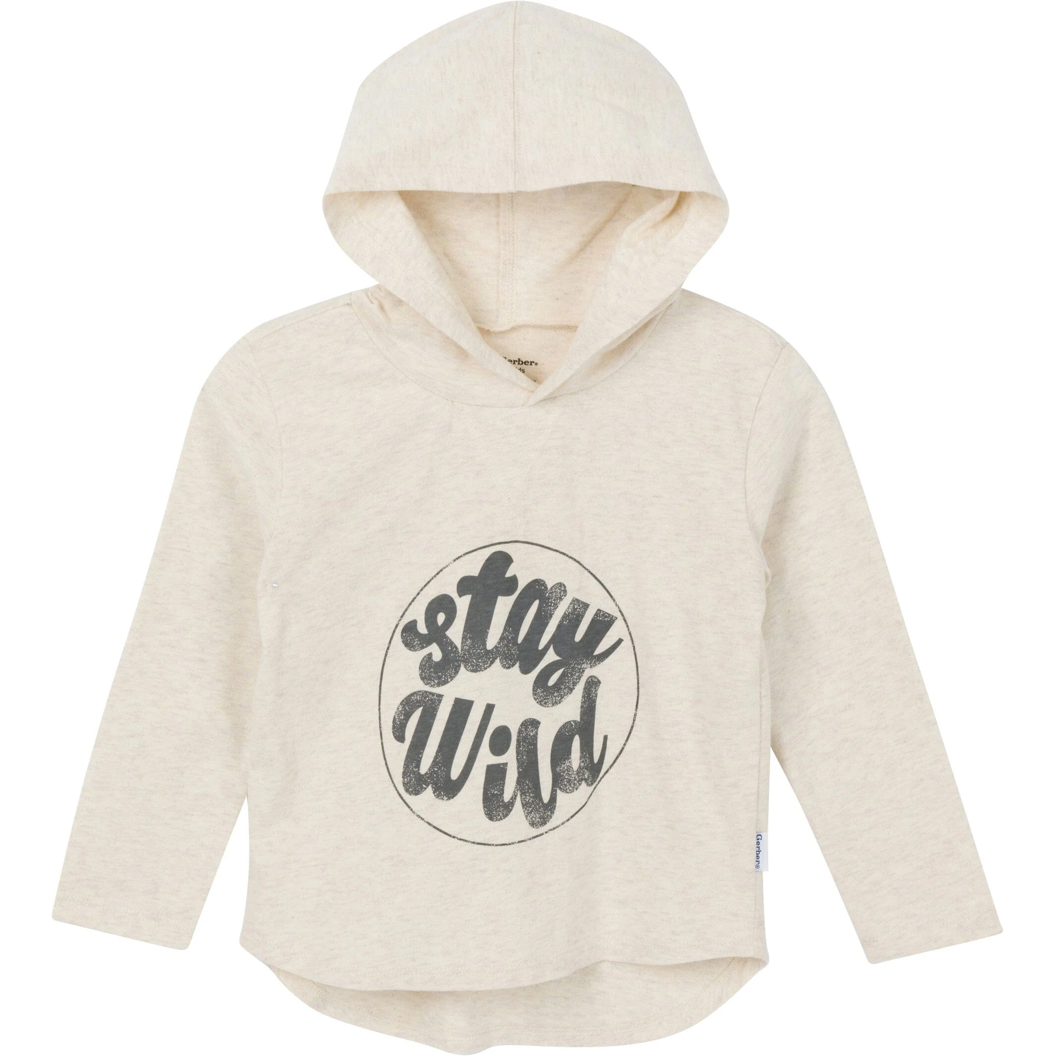 3-Piece Toddler Boys Stay Wild Tee, Hooded Top and Joggers Set - Image 2