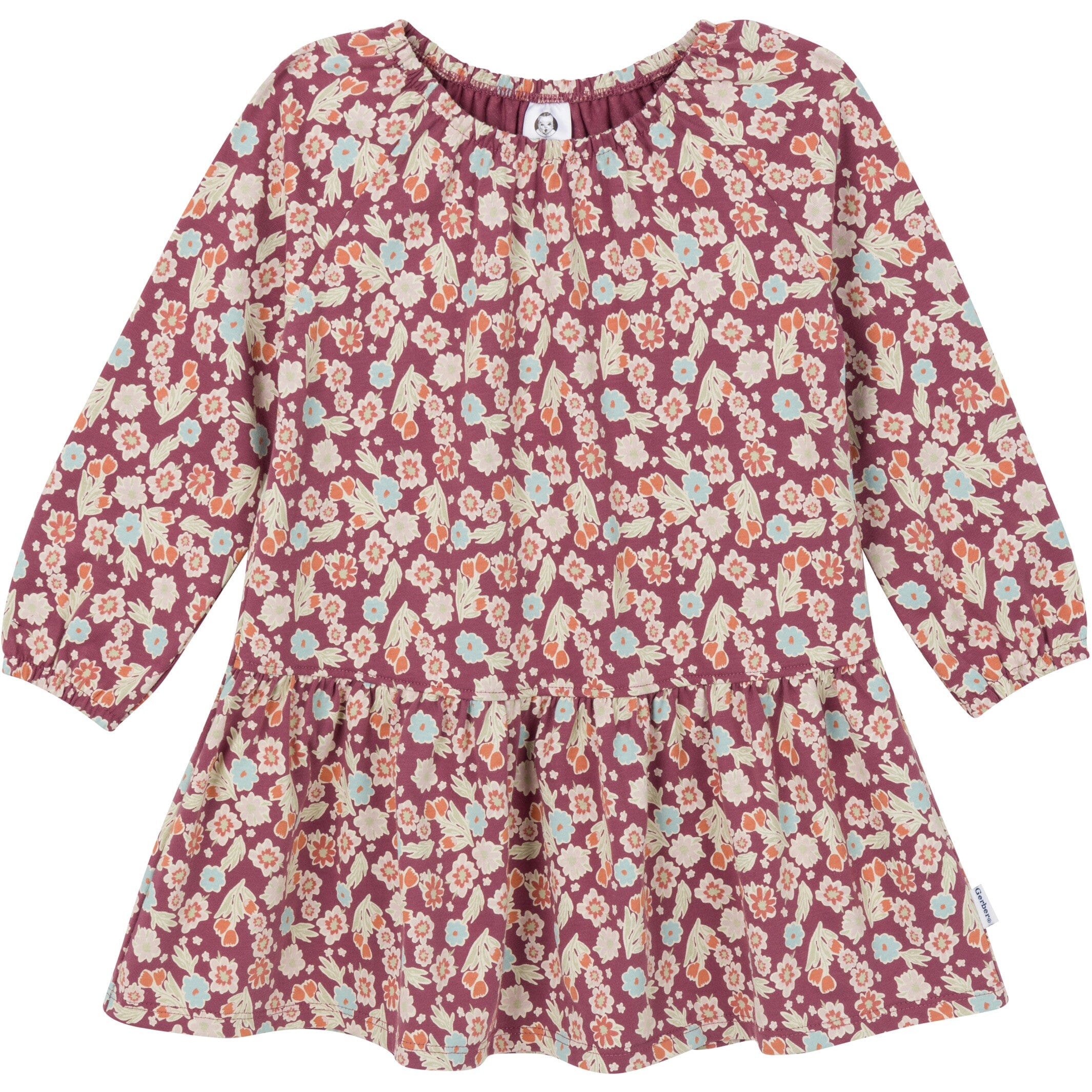 3-Piece Toddler Girls Pink Dress, Top and Legging - Image 4