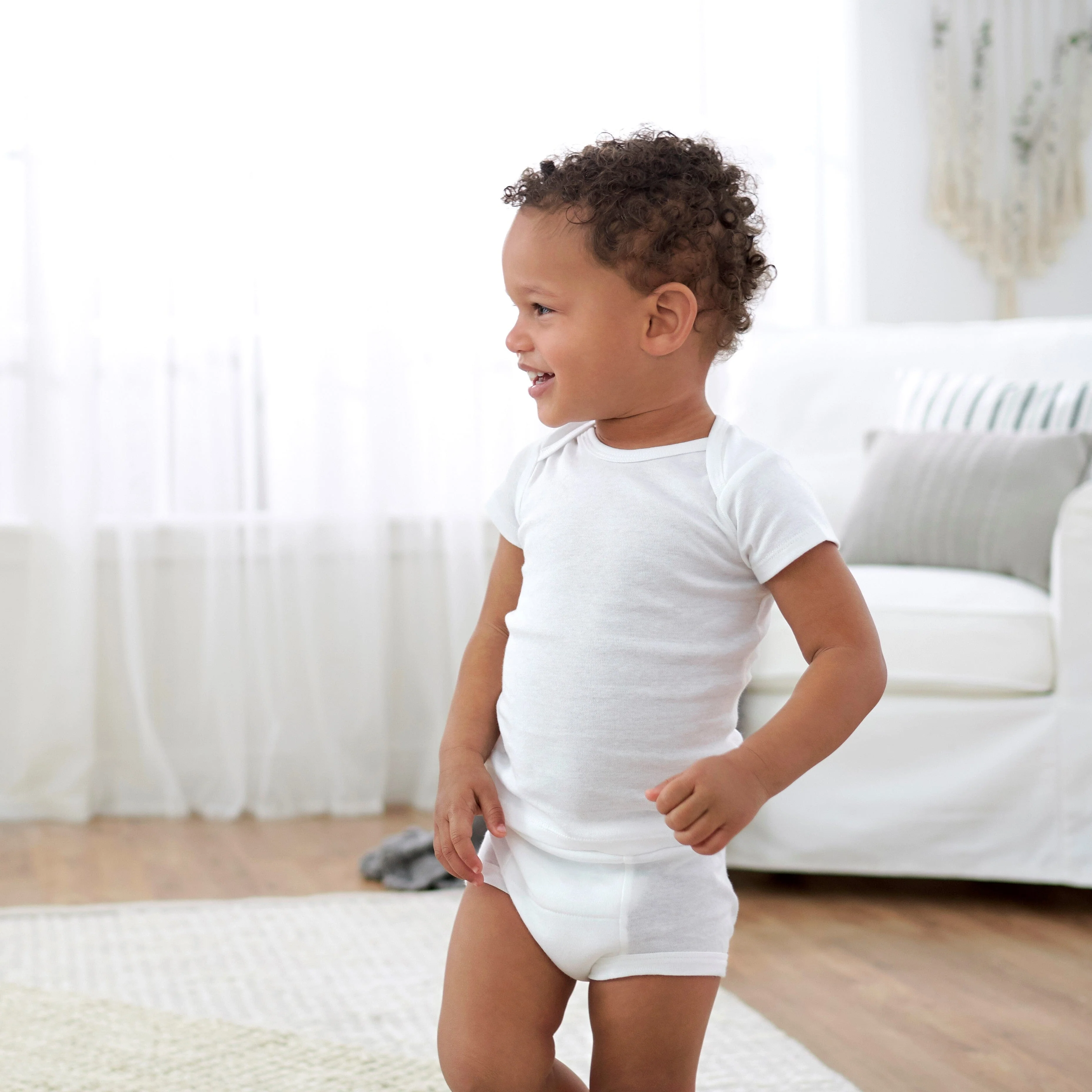 3-Pack White Training Pants - Image 3