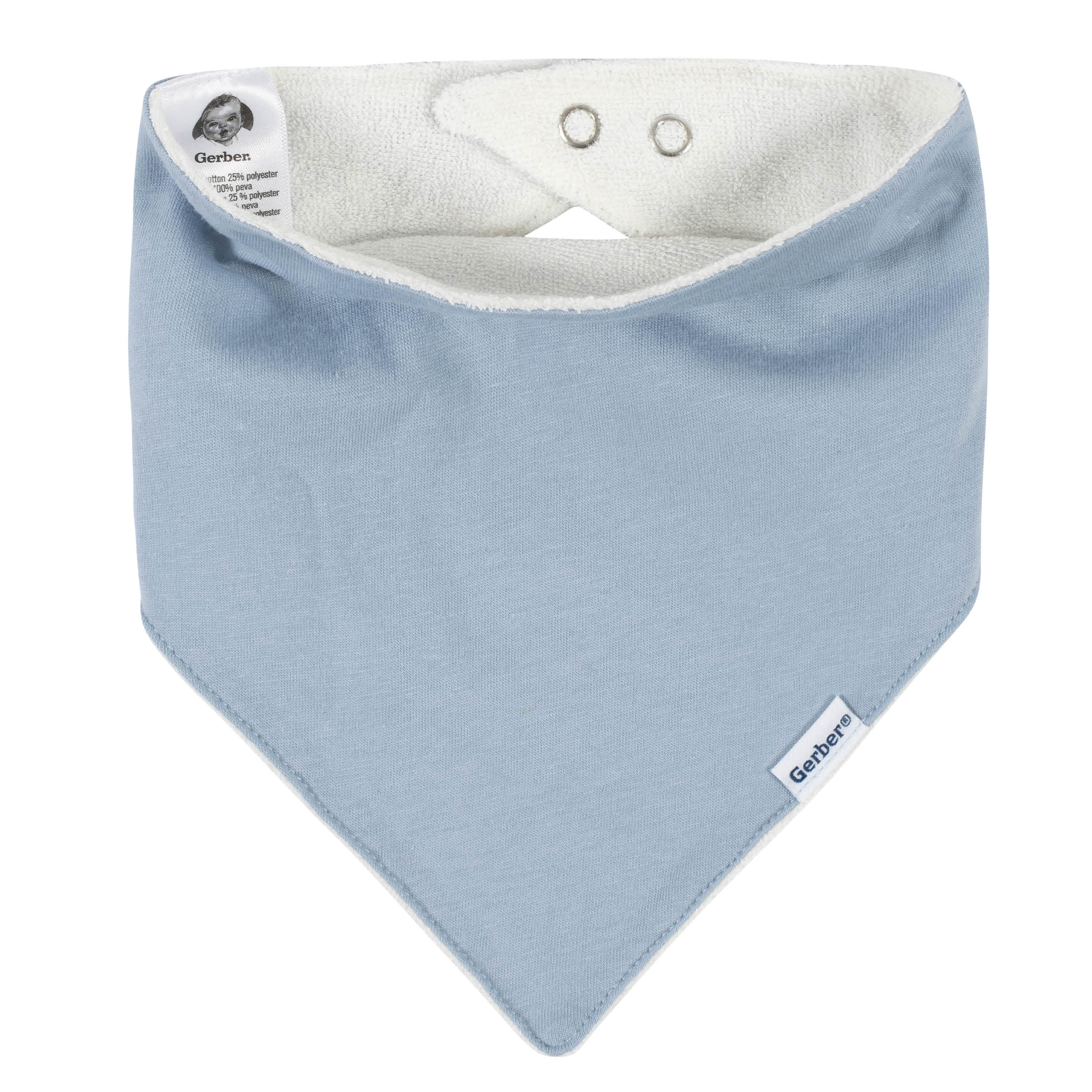 4-Pack Baby Boys Fox Bandana Bibs - Image 4