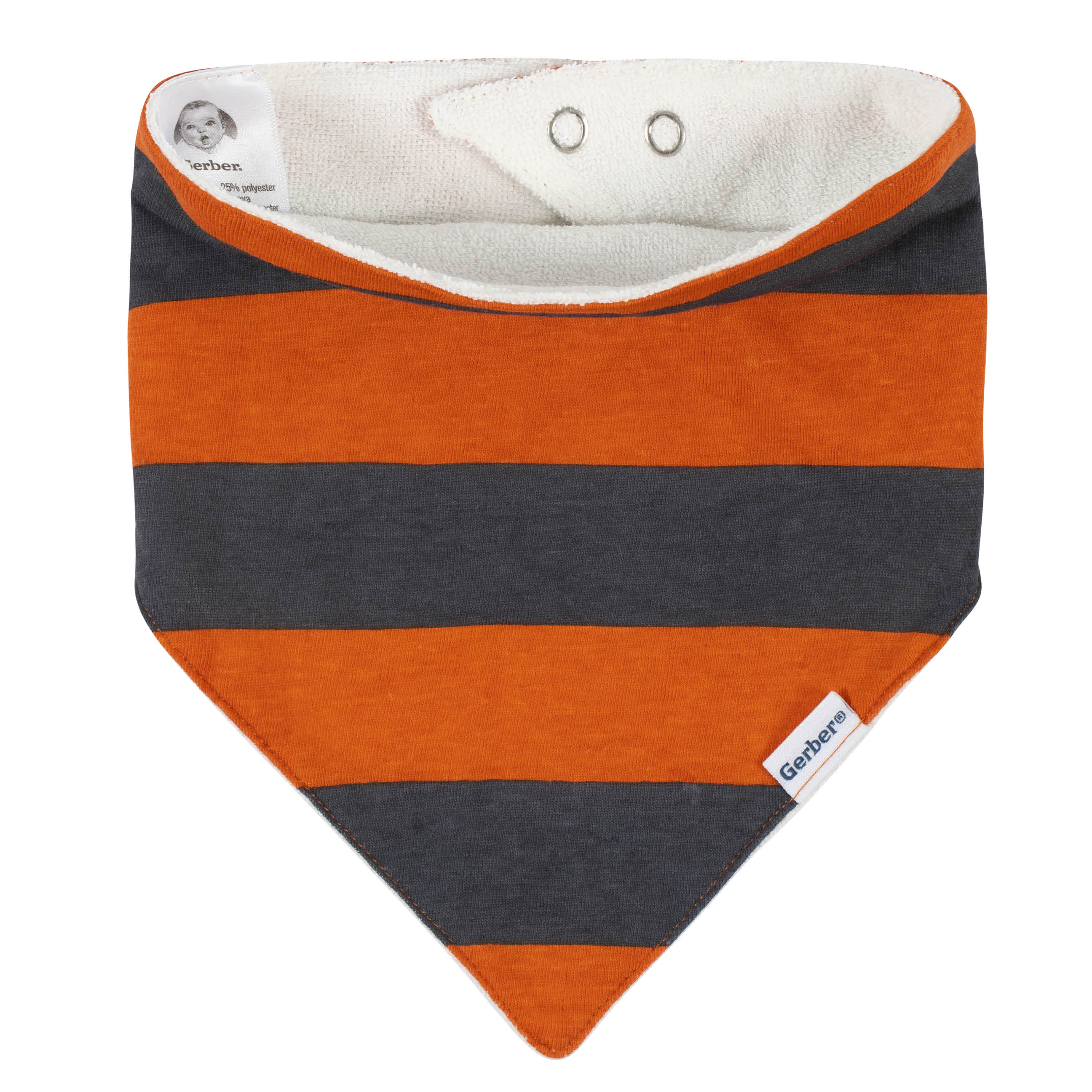 4-Pack Baby Boys Fox Bandana Bibs - Image 5
