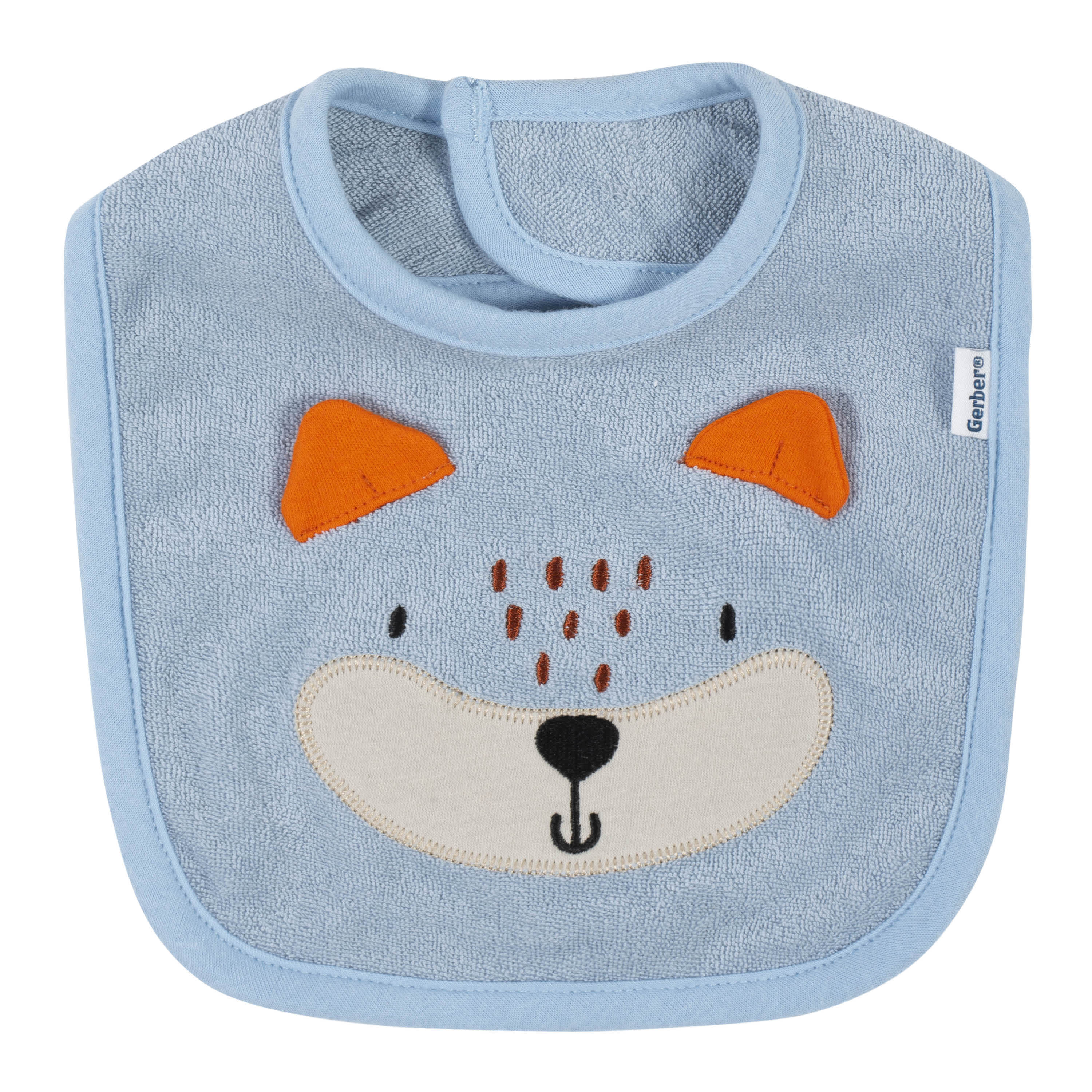 4-Pack Baby Boys Fox Bibs - Image 3