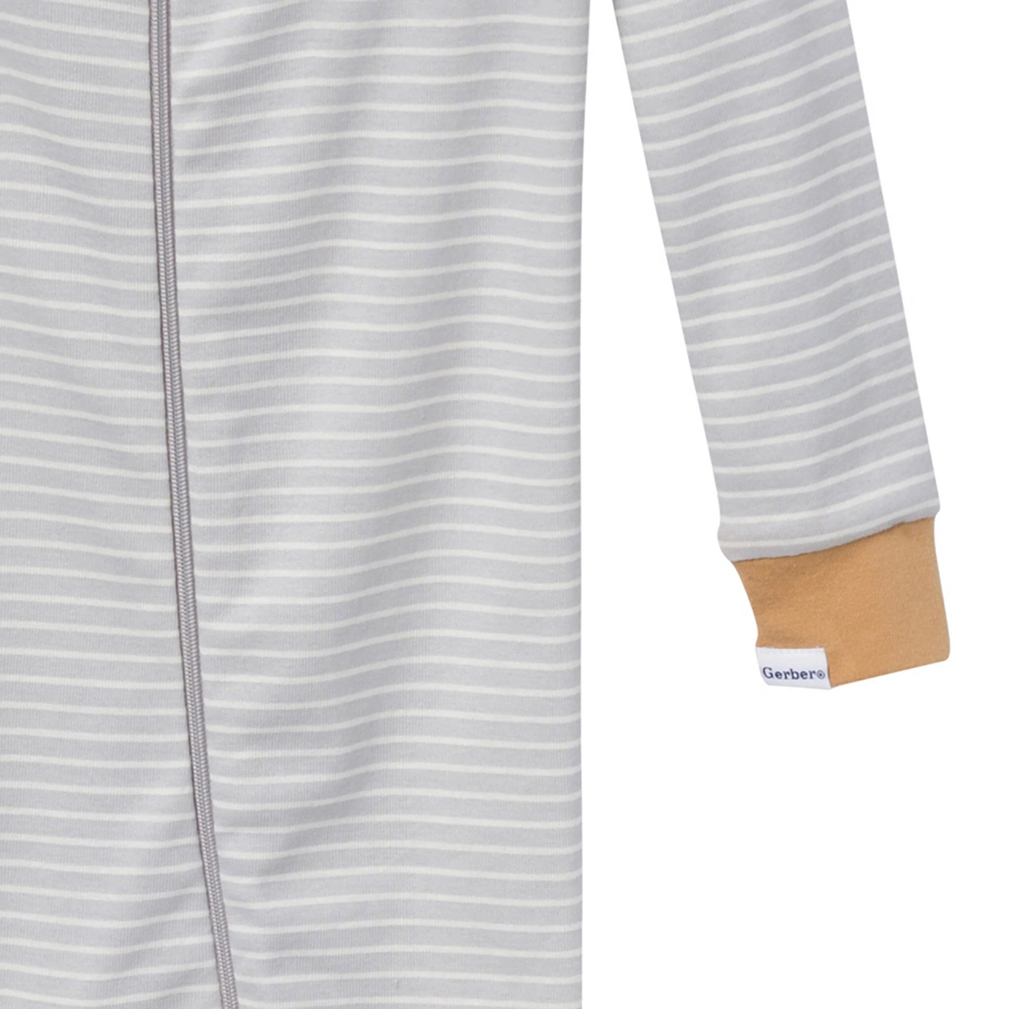 4-Pack Baby & Toddler Boys Moose Snug Fit Footed Pajamas - Image 3